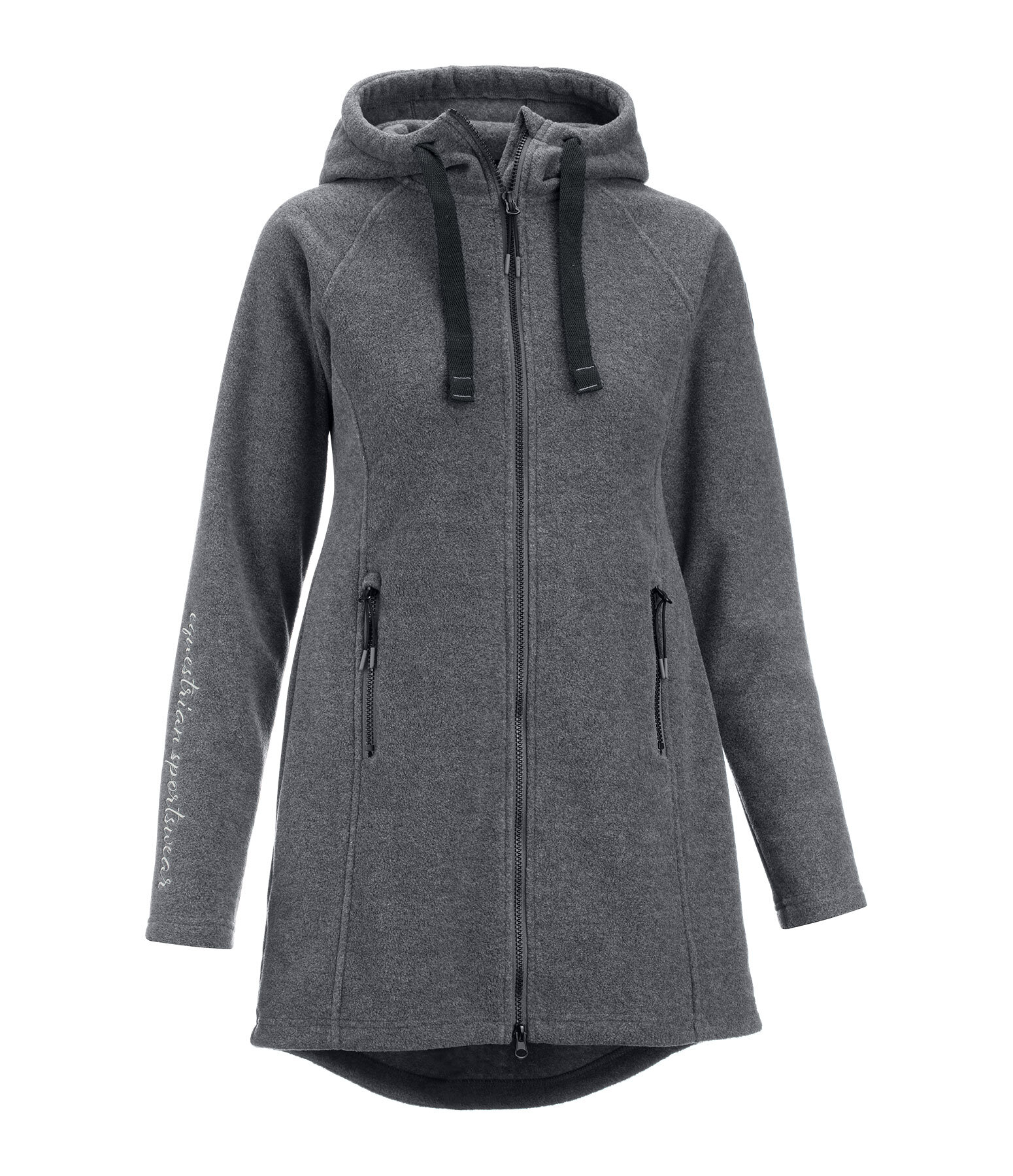 Cappotto in pile con cappuccio Greta
