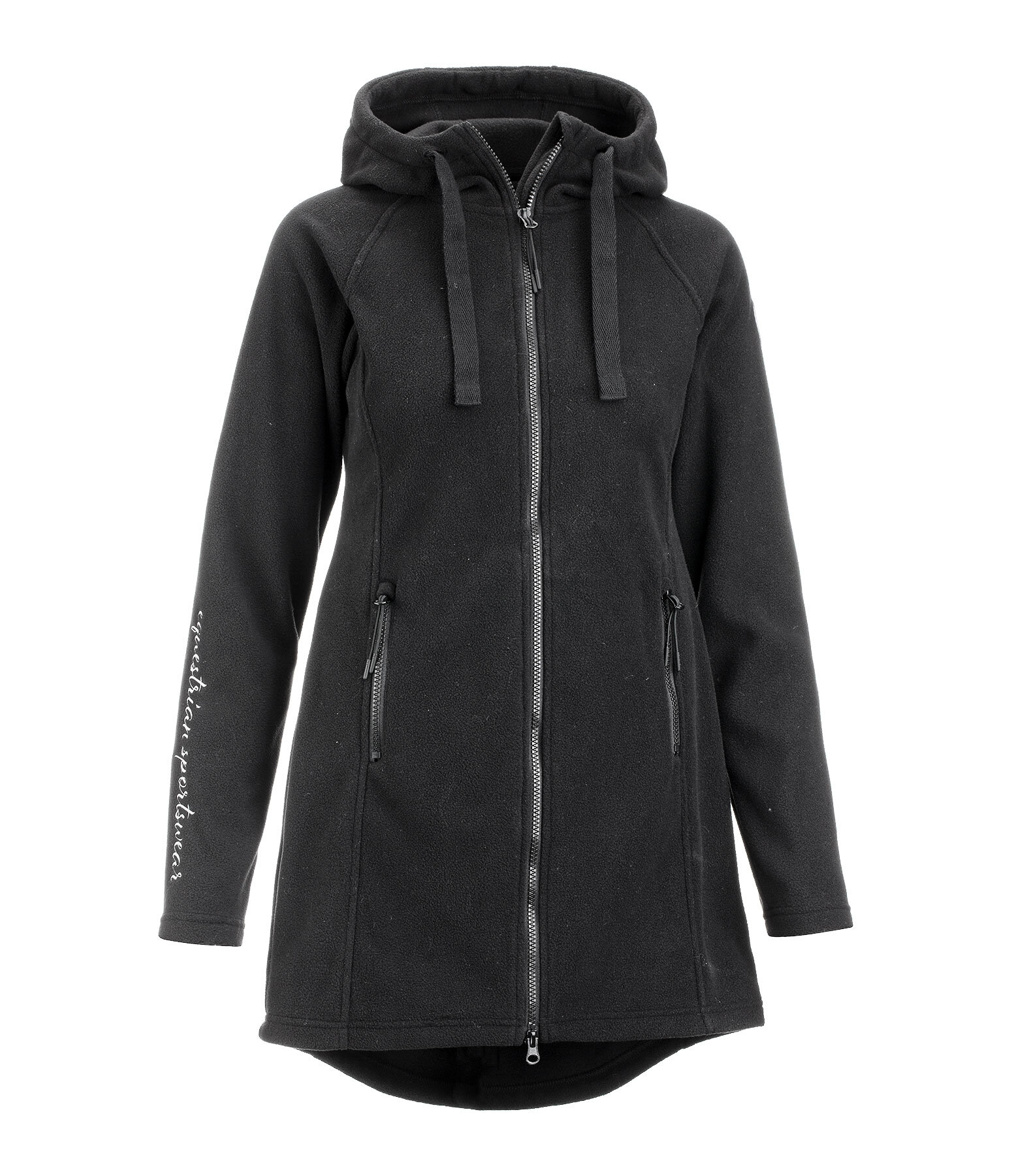 Cappotto in pile con cappuccio Greta