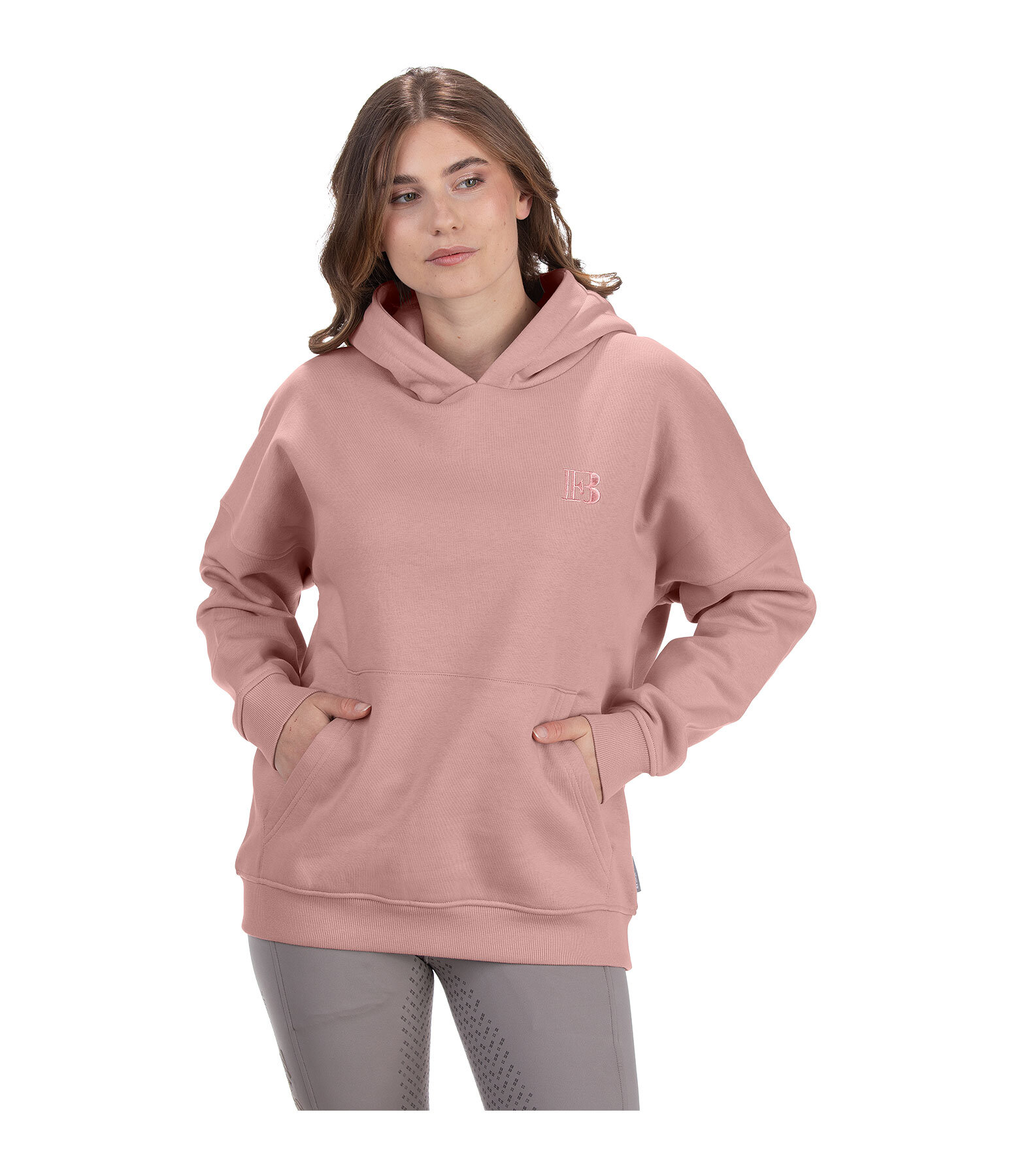 Felpa con cappuccio oversize Ella