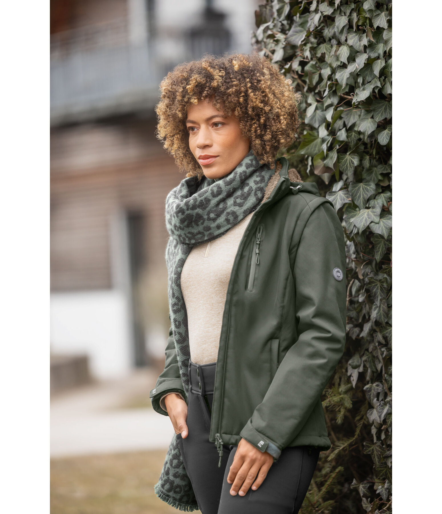 Giacca softshell 2 in 1 con cappuccio Elsa Life Cycle