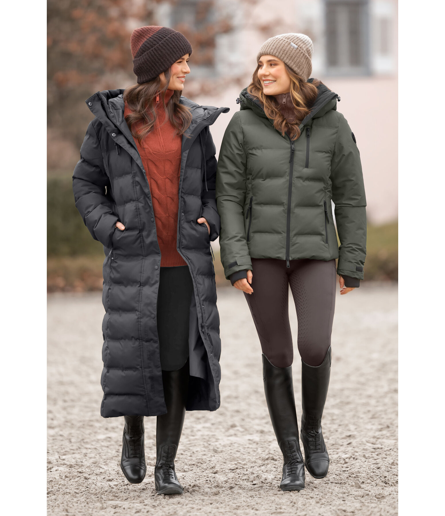 Giacca da equitazione funzionale con cappuccio Hailey
