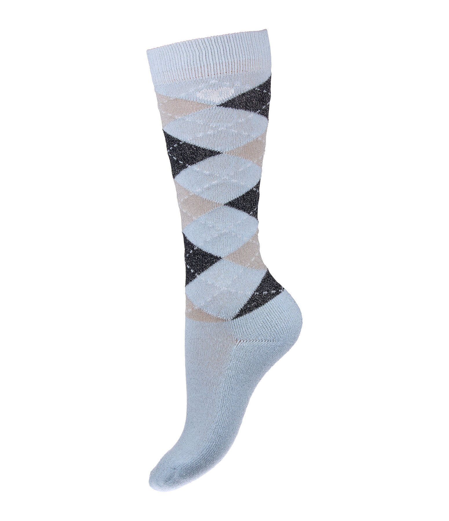 Calze al ginocchio glitterate per bambini Caro