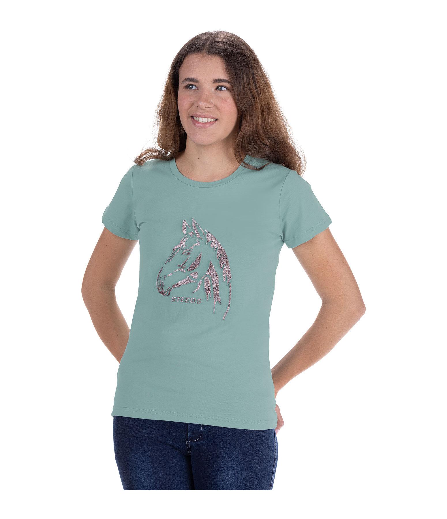 Magliette luccicanti on sale