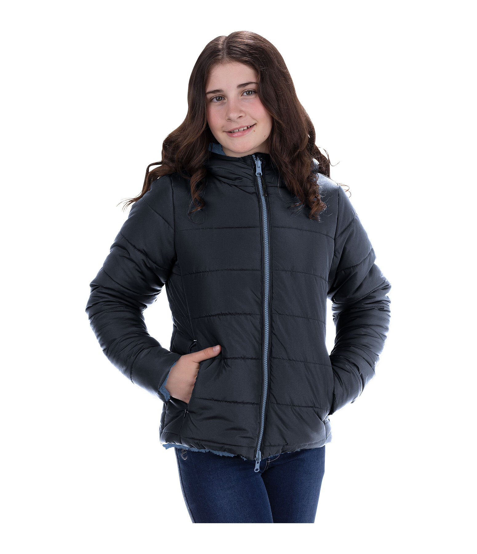 Giacca da equitazione reversibile Eve II per bambini