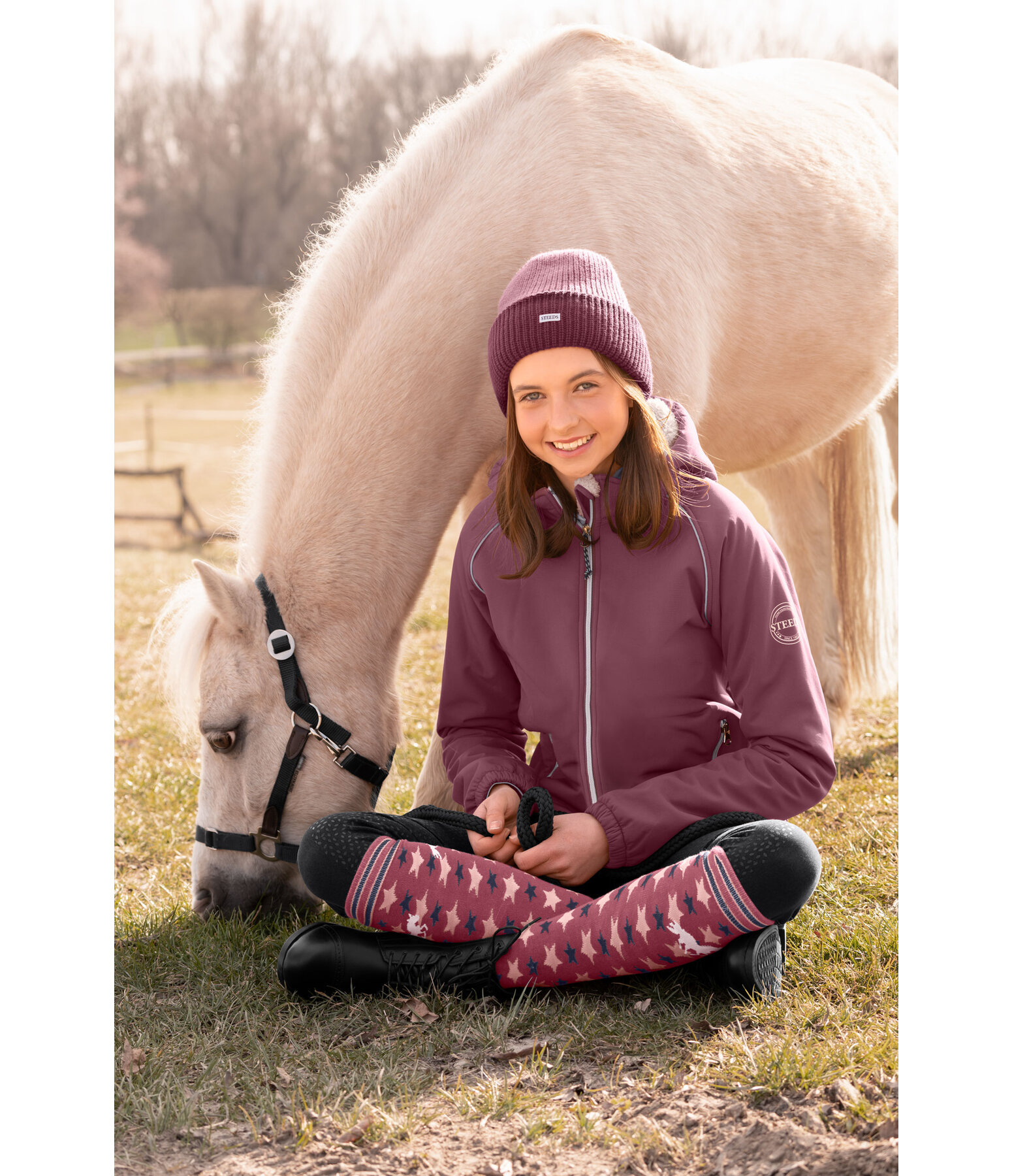 Giacca invernale softshell Dottie per bambini