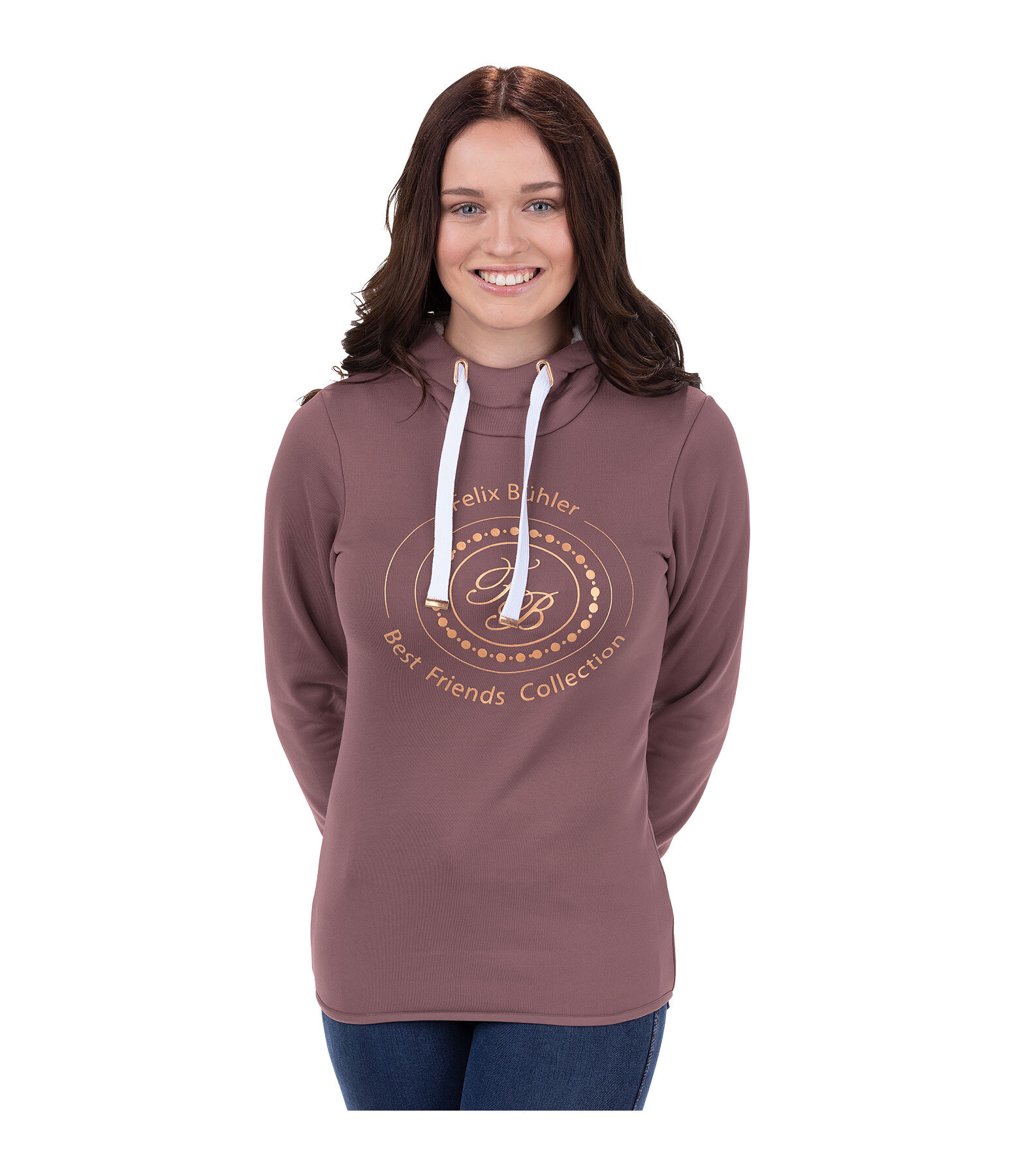 Felpa con cappuccio stretch performance per bambini Bine