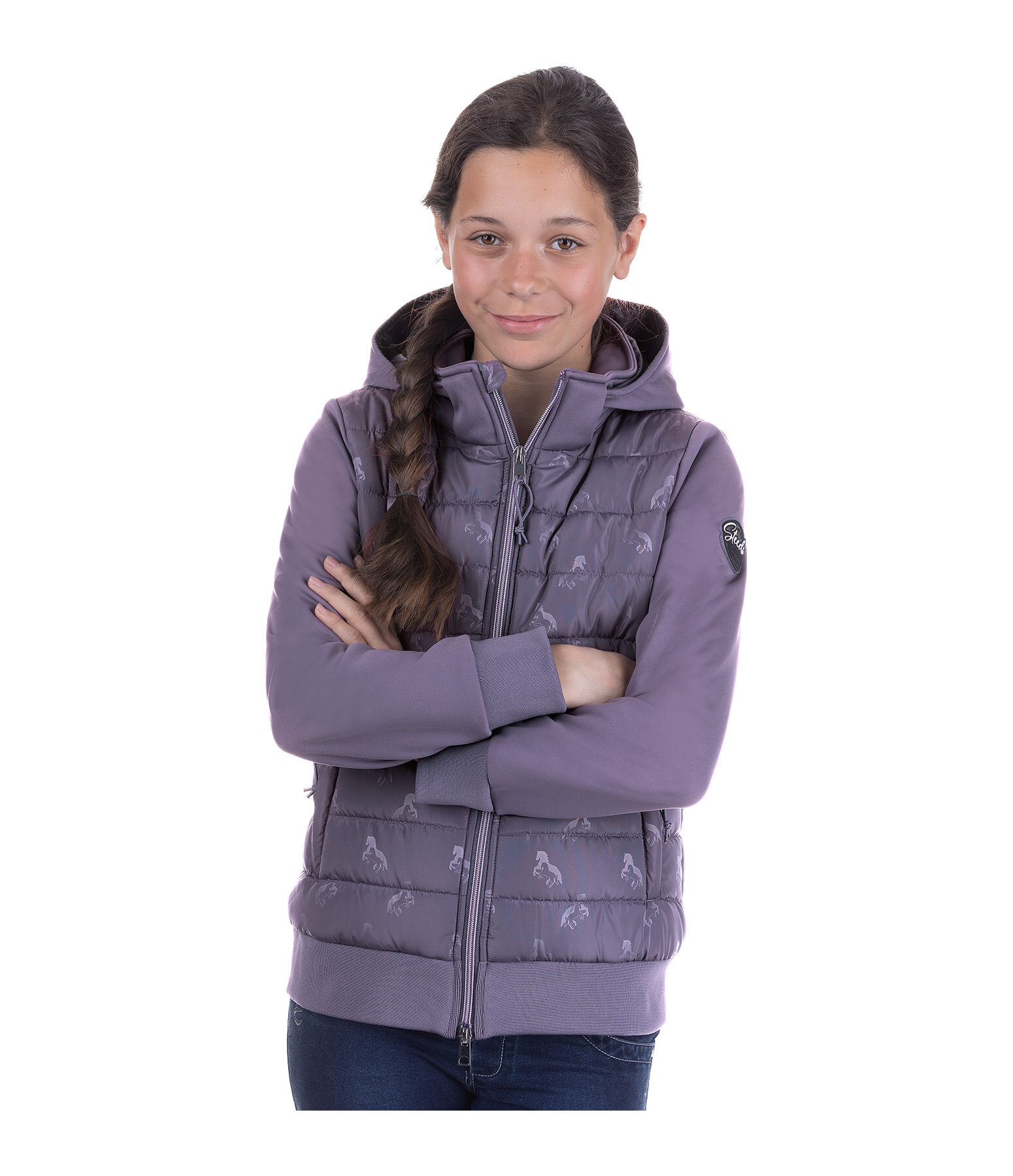 Giacca combinata softshell per bambini Saskia