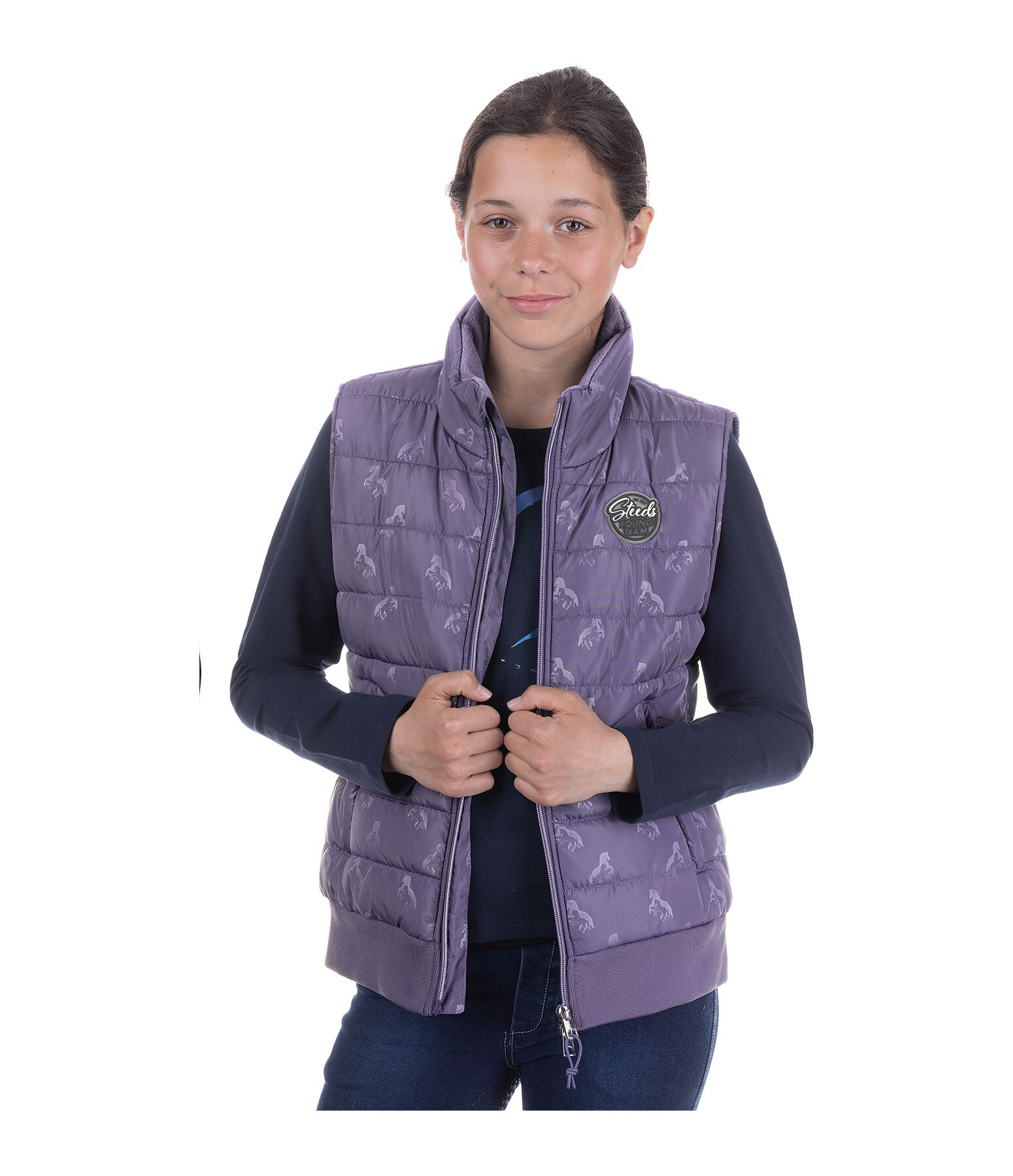 Gilet da equitazione combinato per bambini Sarah