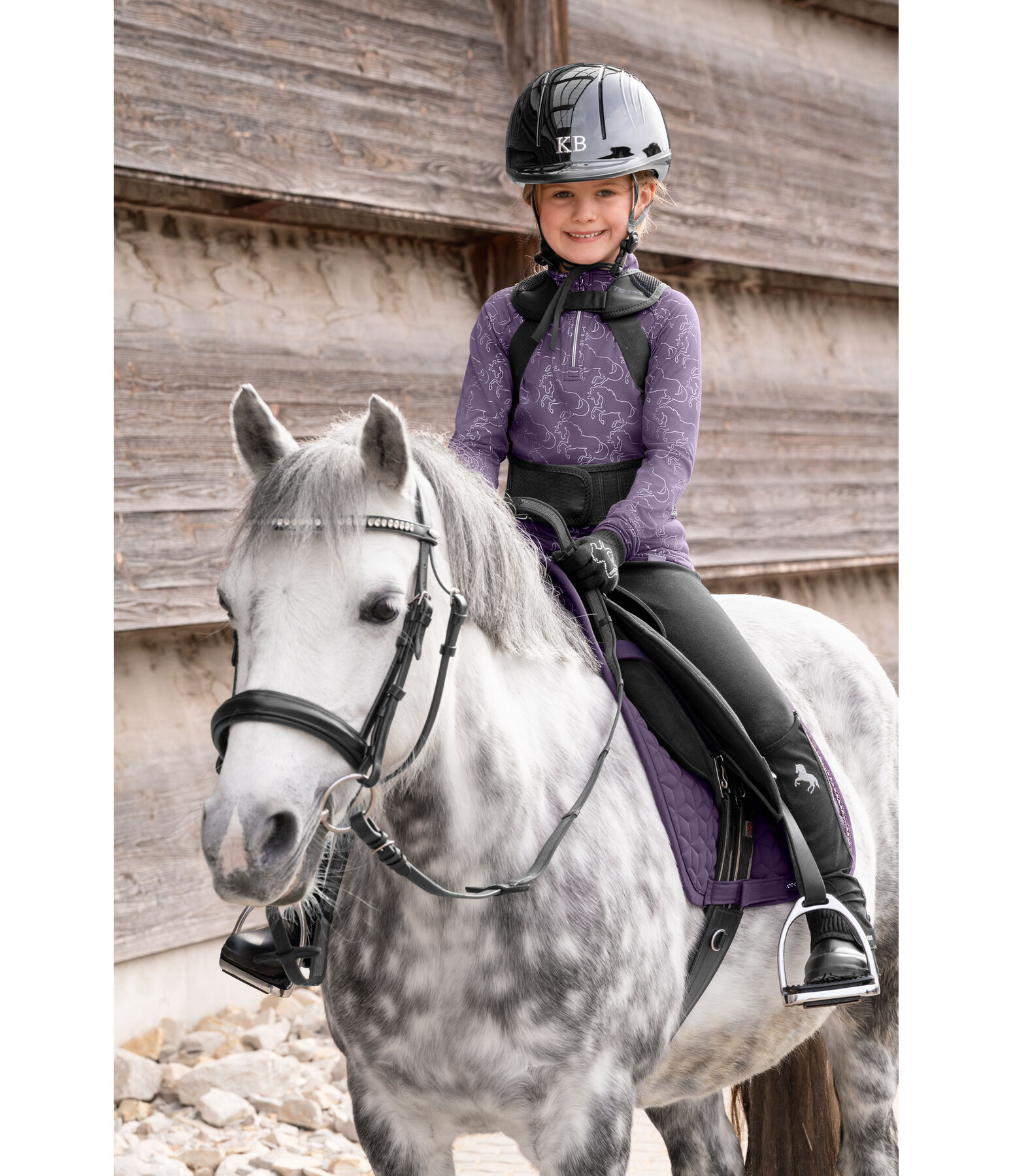 Maglia funzionale stretch per bambini Xena