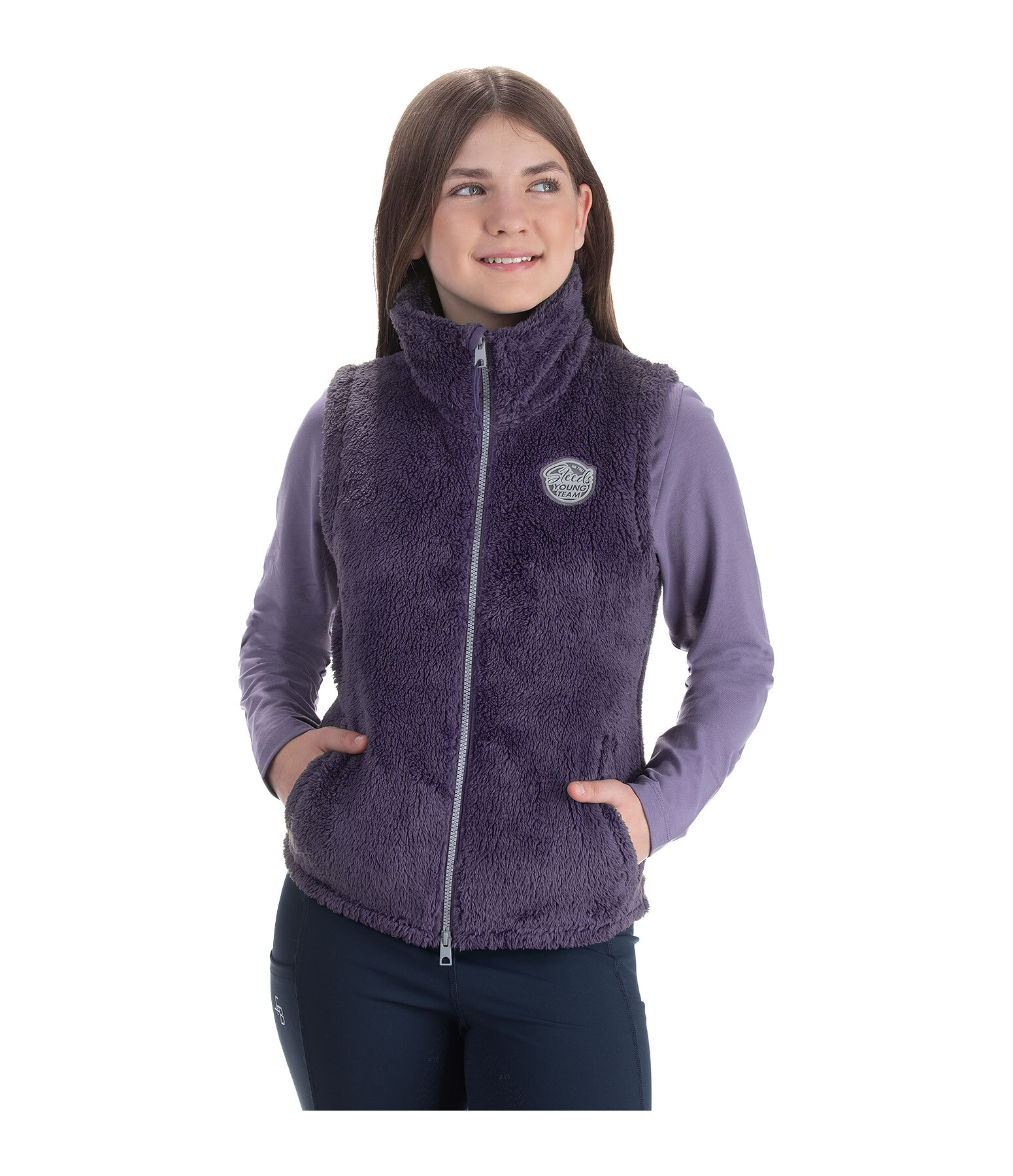 Gilet in pelliccia sintetica per bambini Ylvie