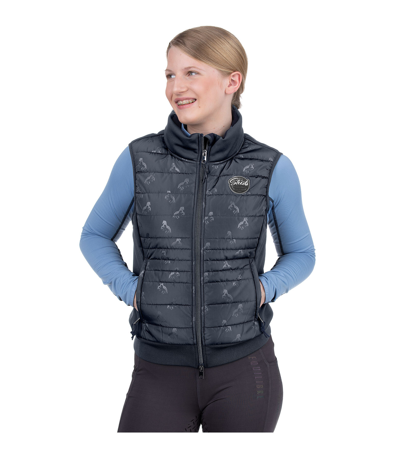 Gilet da equitazione combinato per bambini Sarah II