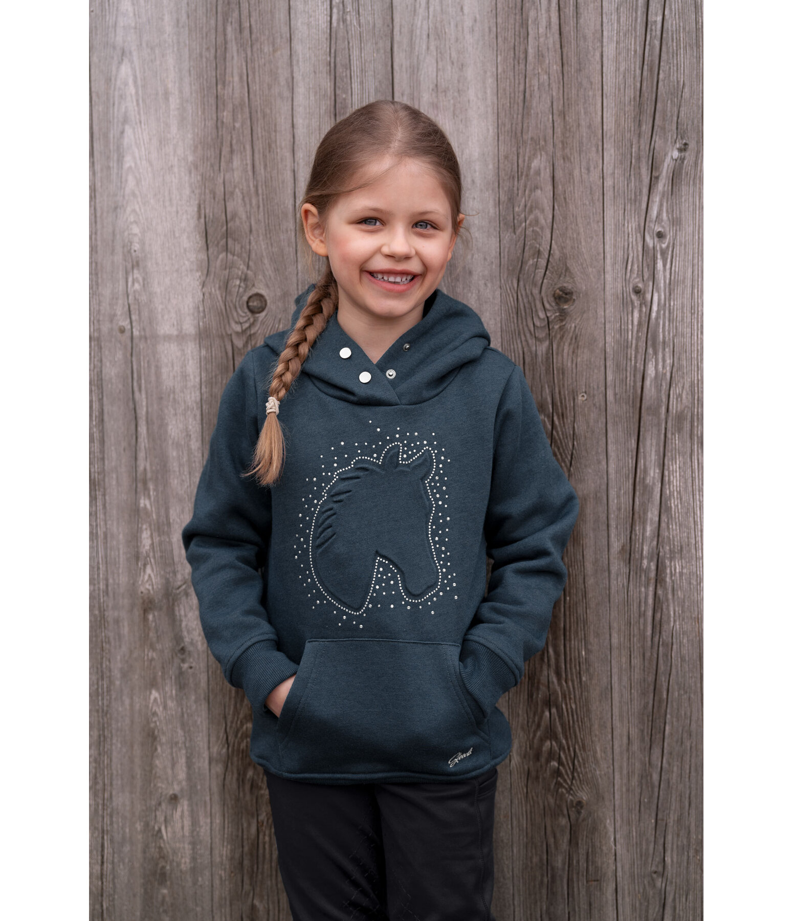 Felpa con cappuccio per bambini Heidi