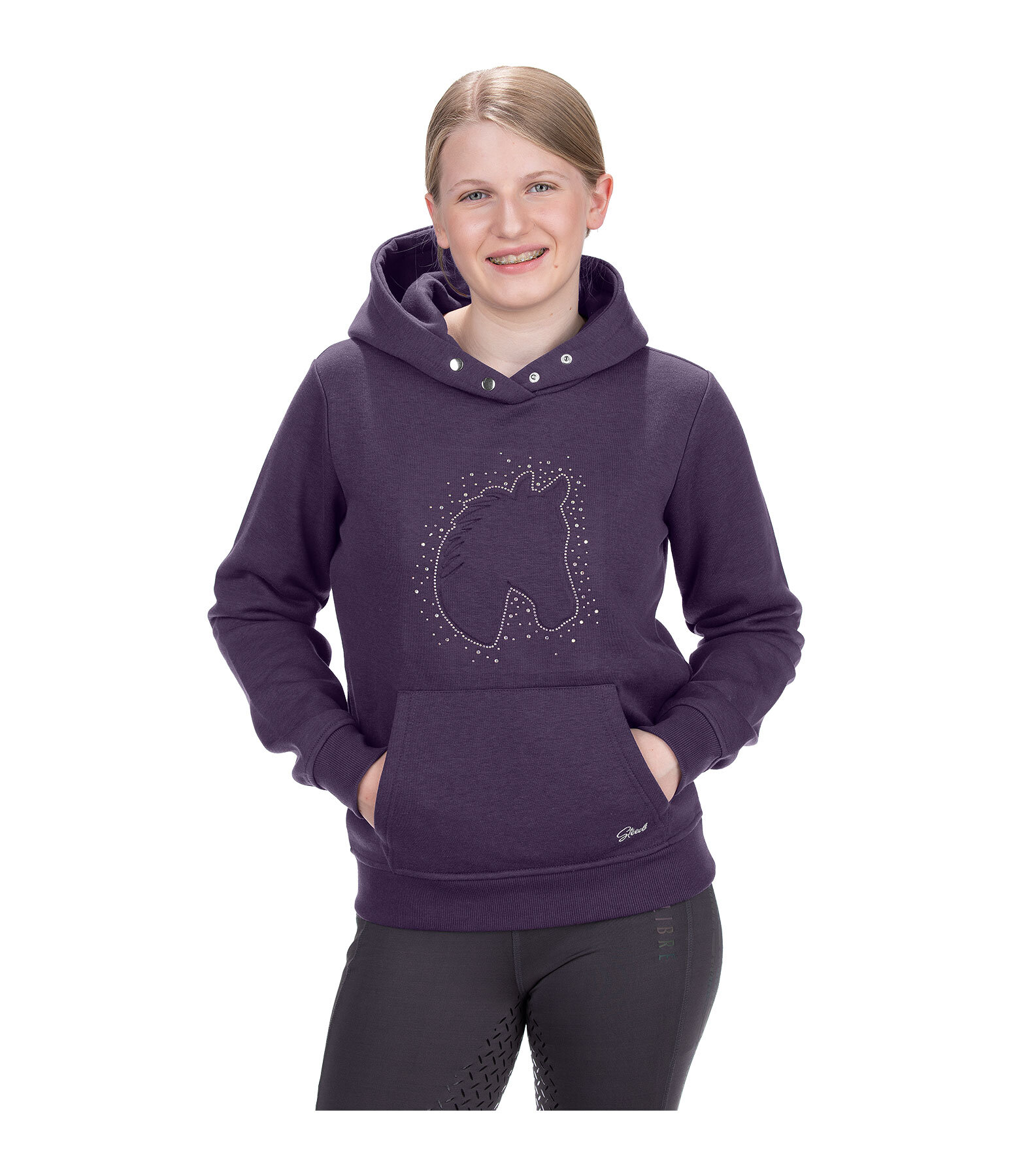 Felpa con cappuccio per bambini Heidi
