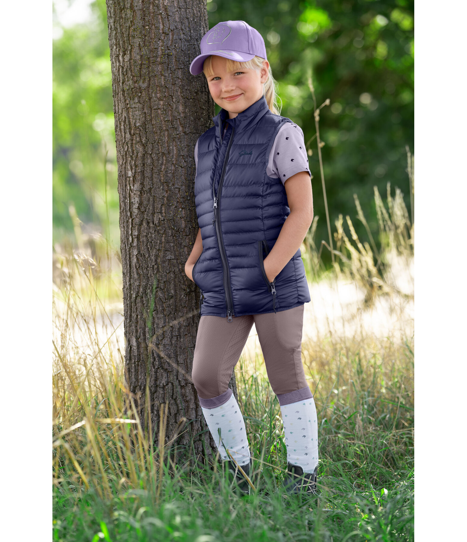 Gilet trapuntato per bambini Jane