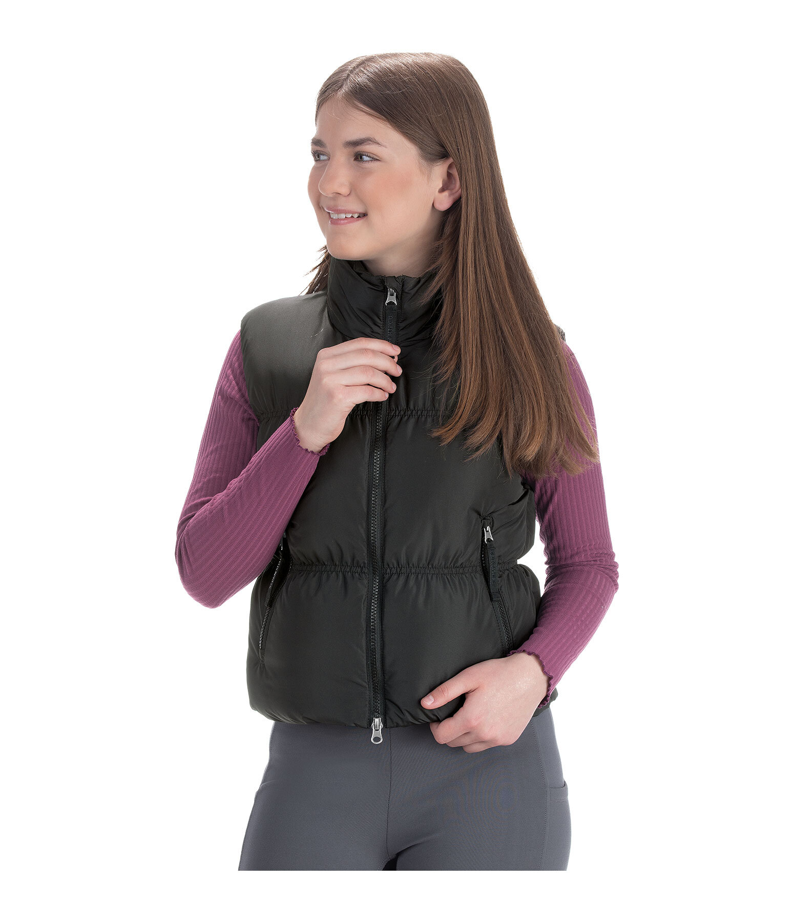 Gilet cropped per bambini