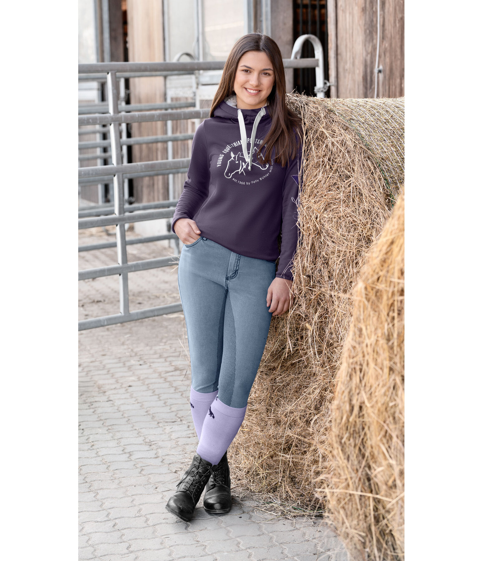 Felpa Performance Stretch con cappuccio per bambini