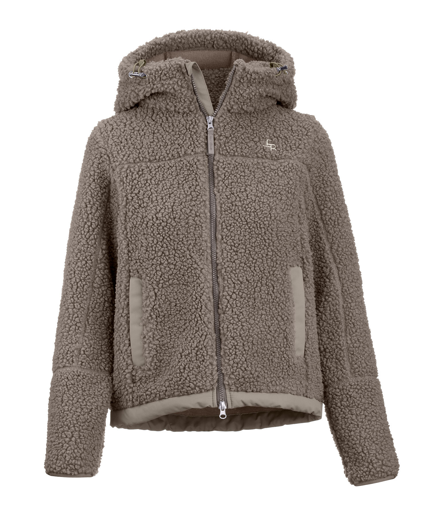 Felpa in pelliccia sintetica con cappuccio per bambini Jean