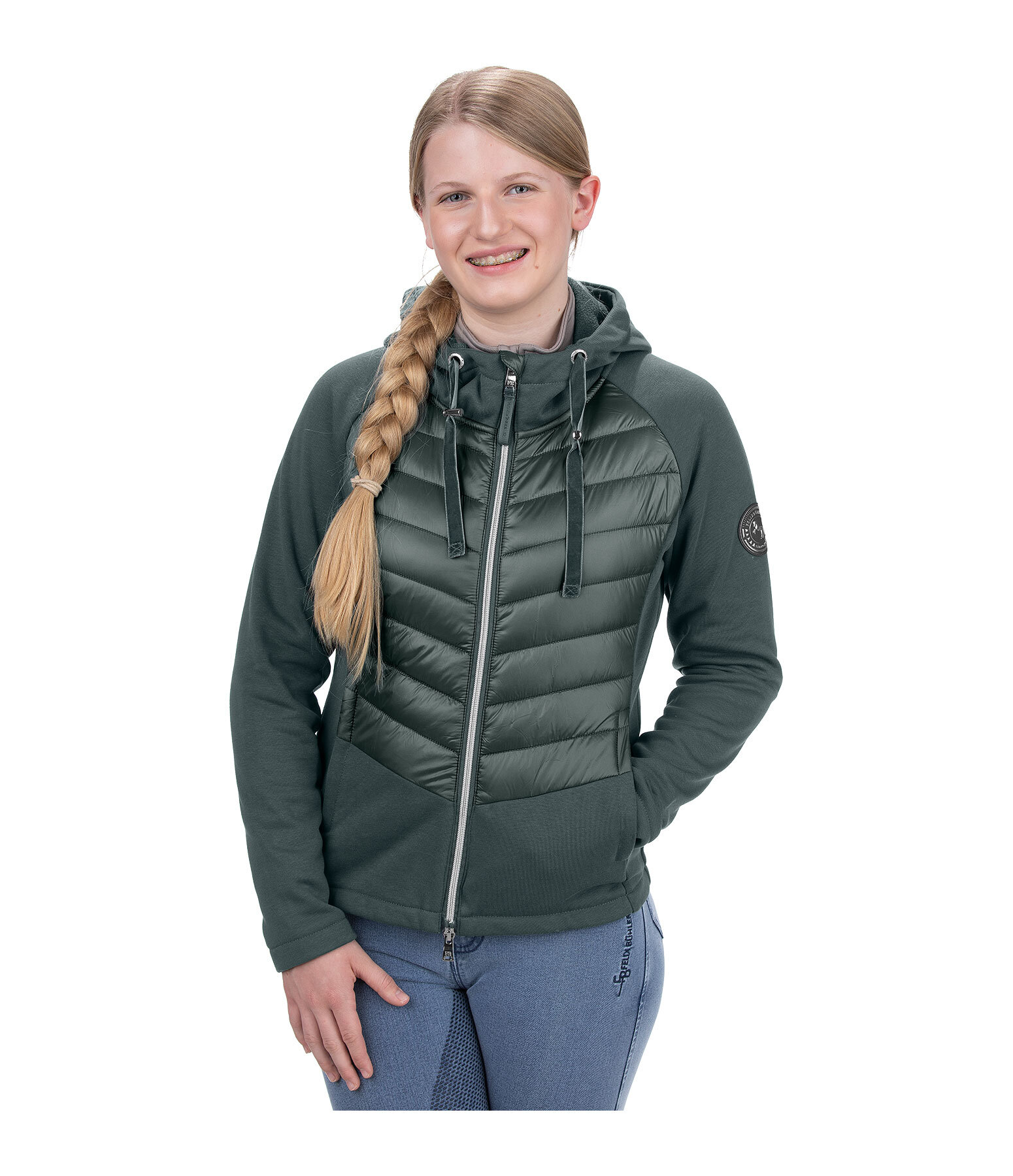 Giacca da equitazione combinata per bambini Bellia