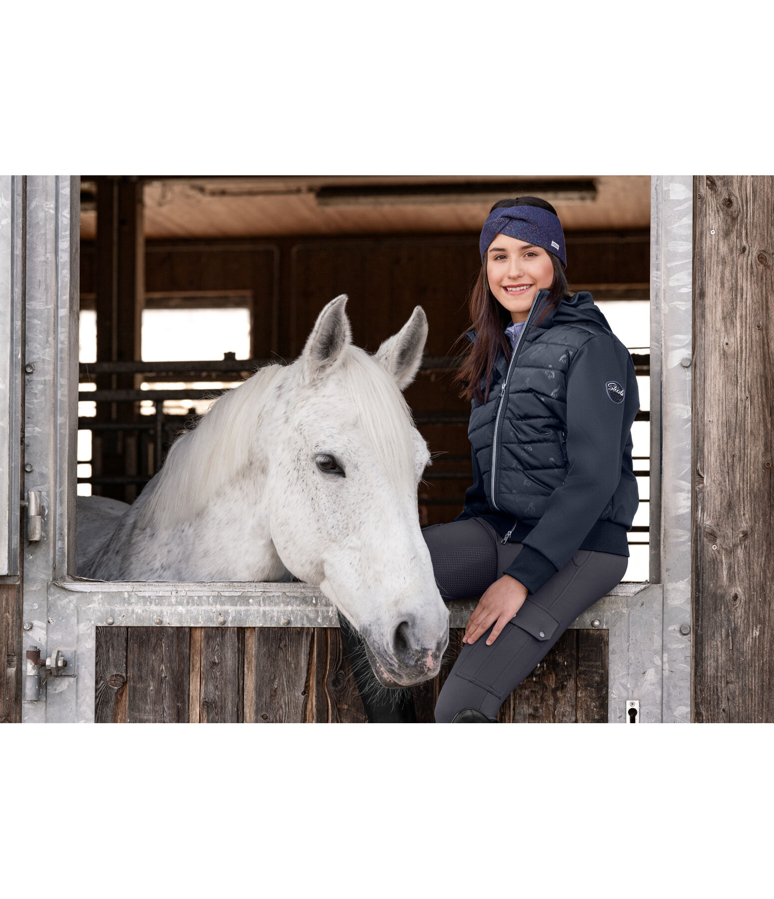 Giacca combinata softshell per bambini Nika