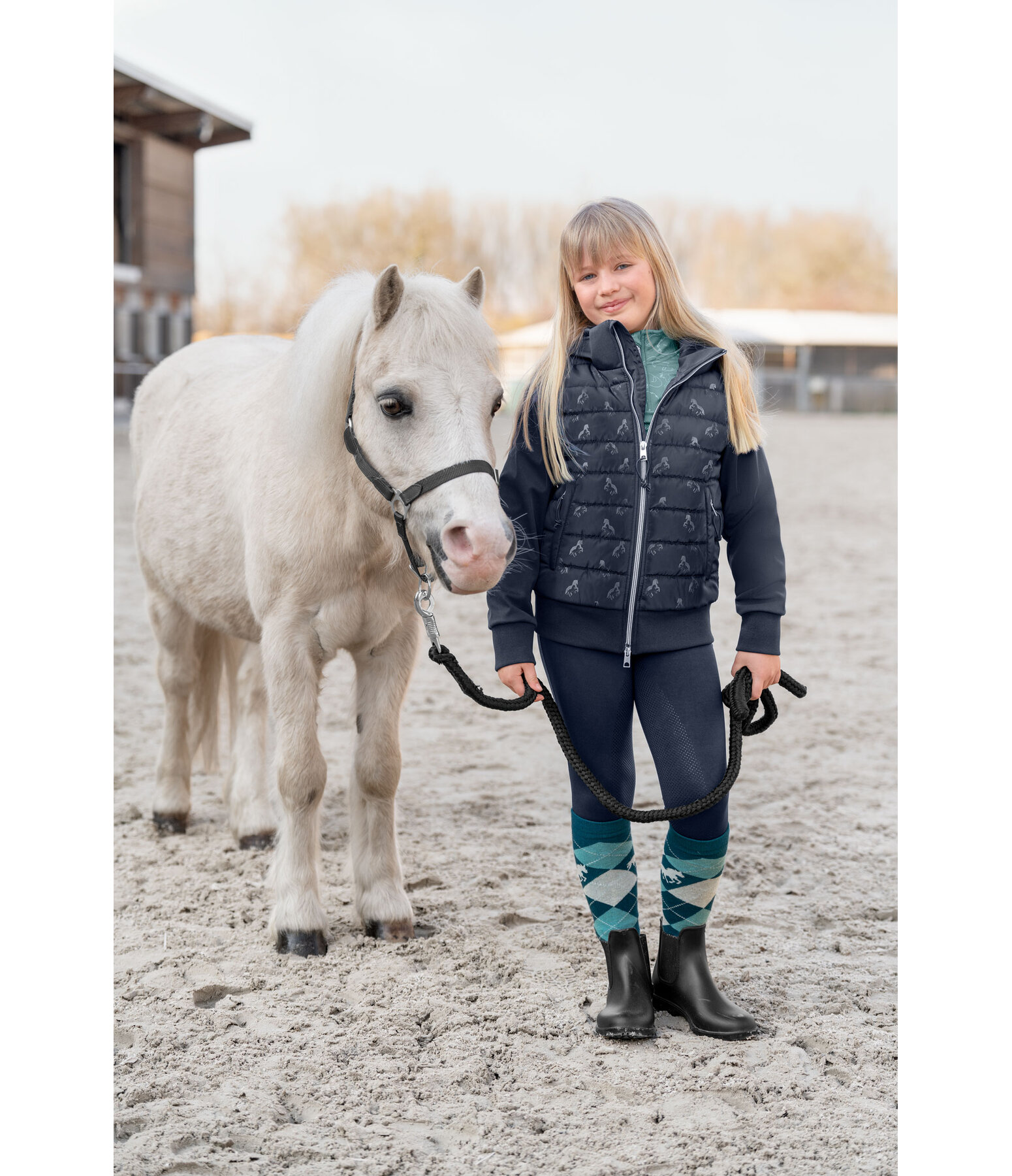 Giacca combinata softshell per bambini Nika