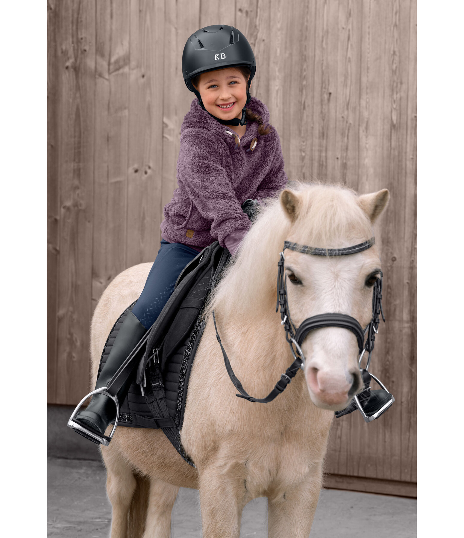 Felpa in pelliccia sintetica per bambini Bette