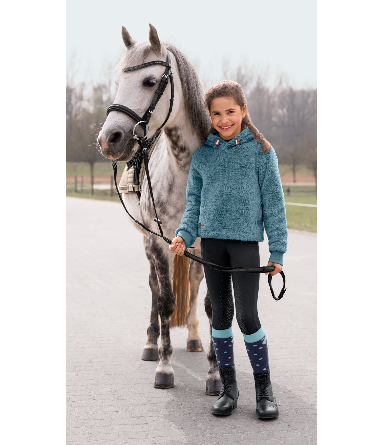 Felpa in pelliccia sintetica per bambini Bette
