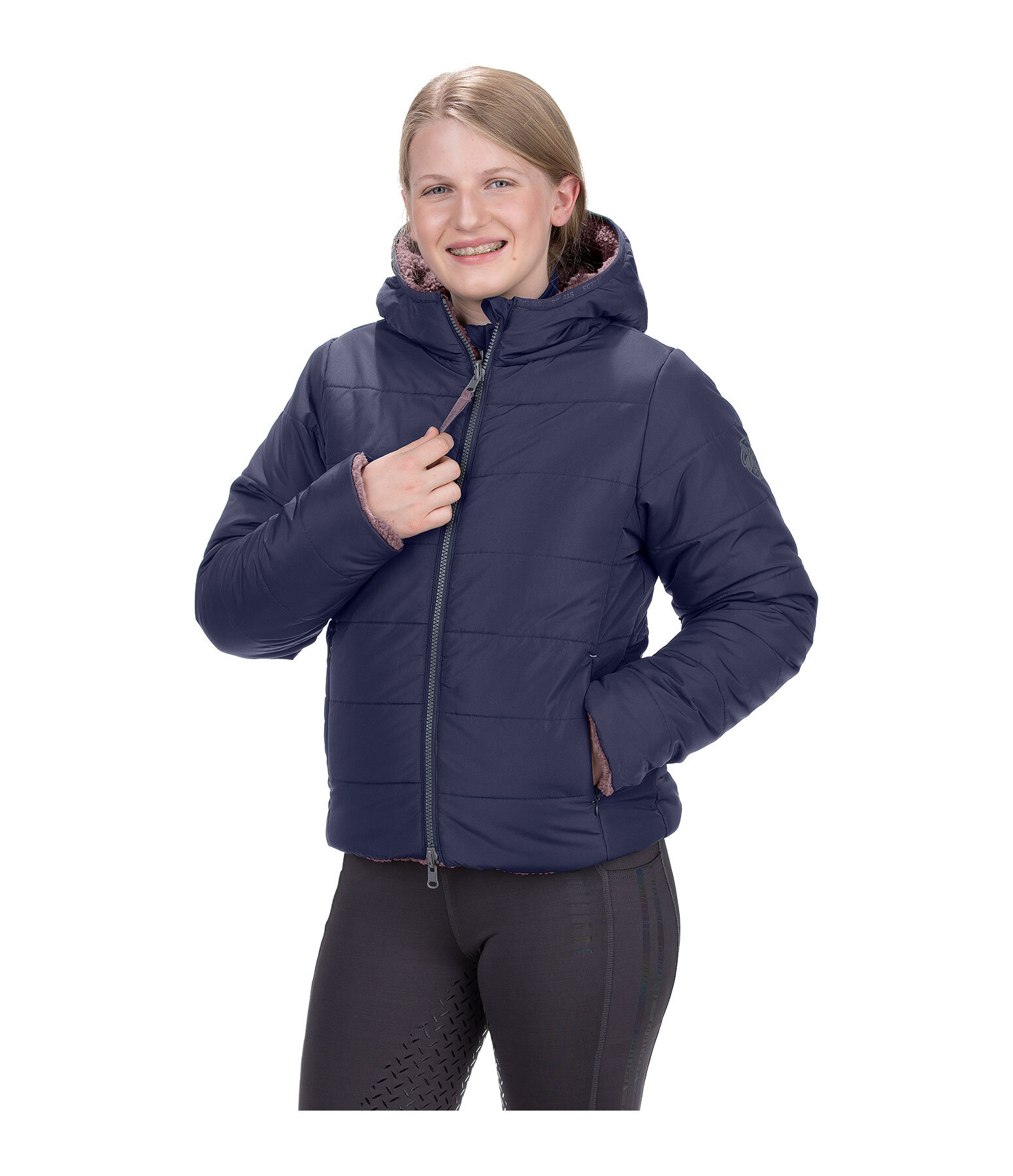 Giacca reversibile invernale per bambini Carli