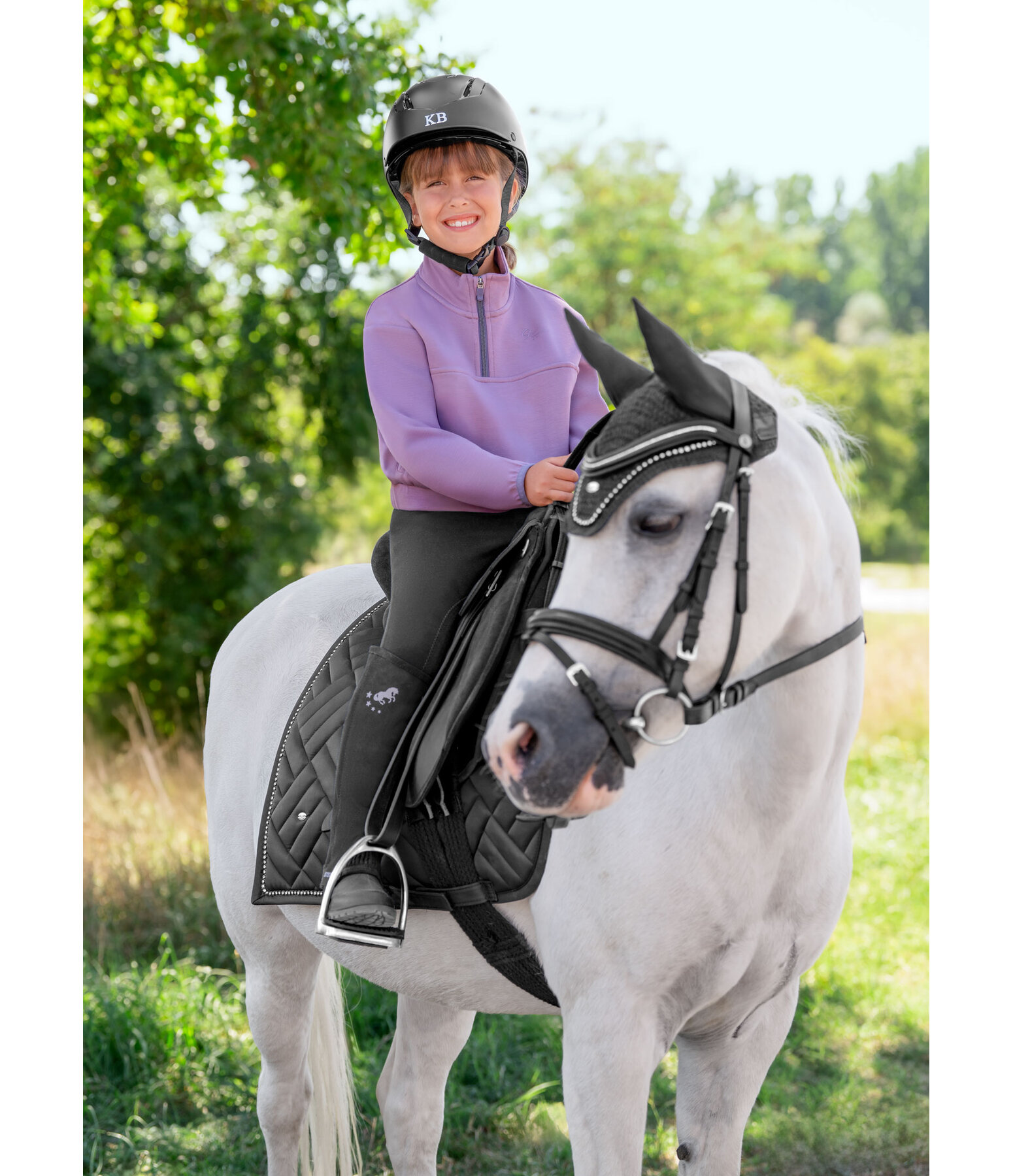 Felpa cropped per bambini Mieke