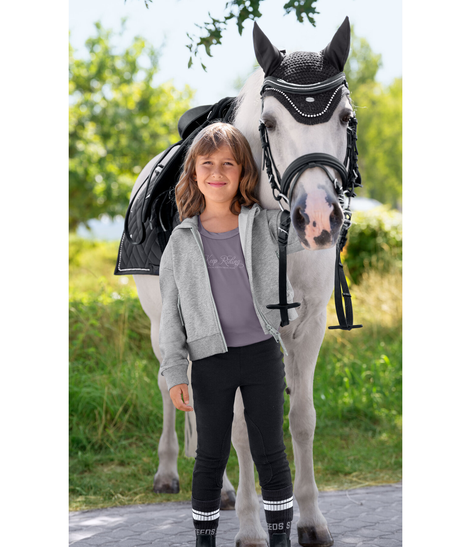 Felpa con cappuccio per bambini Nour