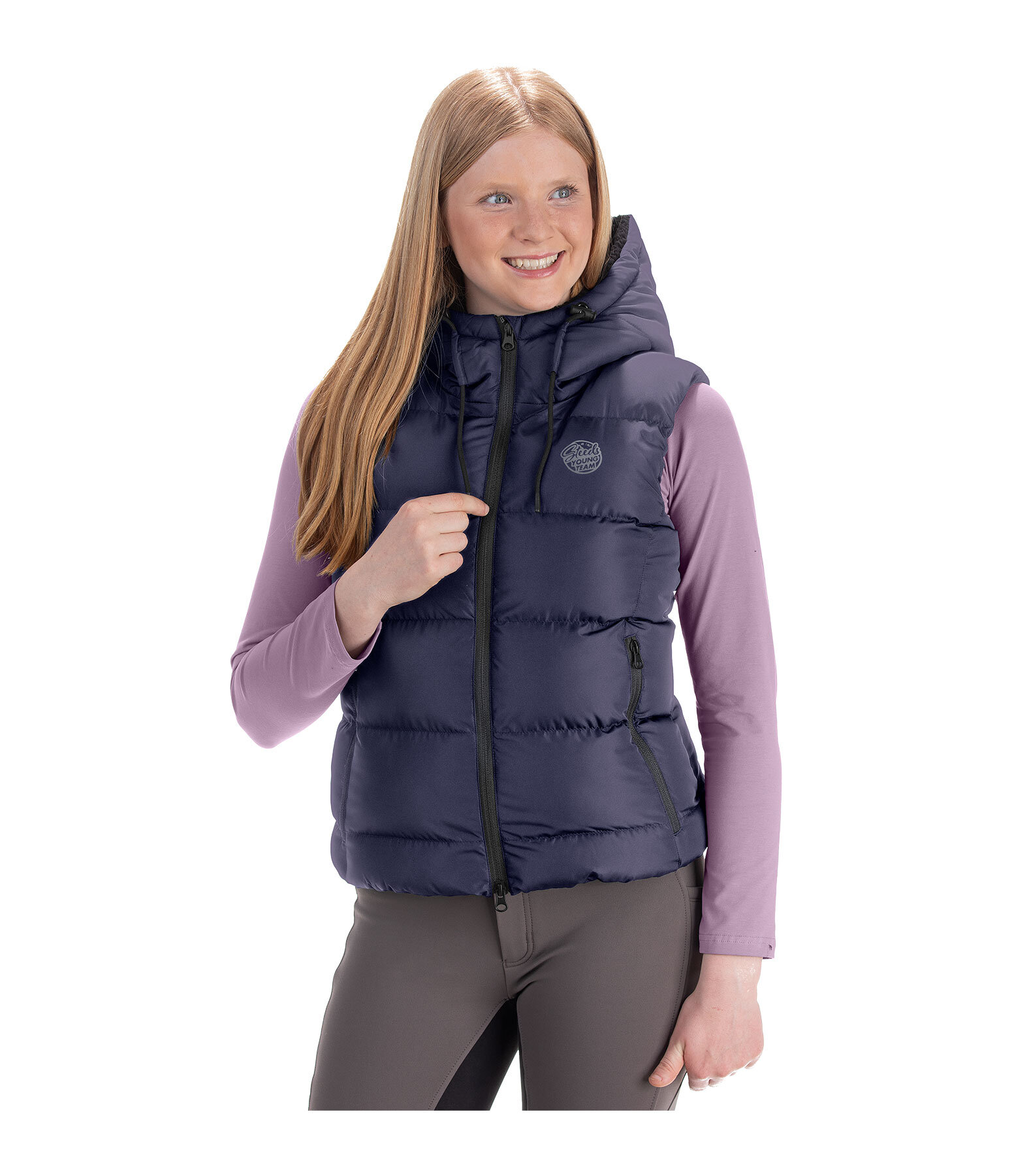 Gilet invernale trapuntato per bambini Cassi