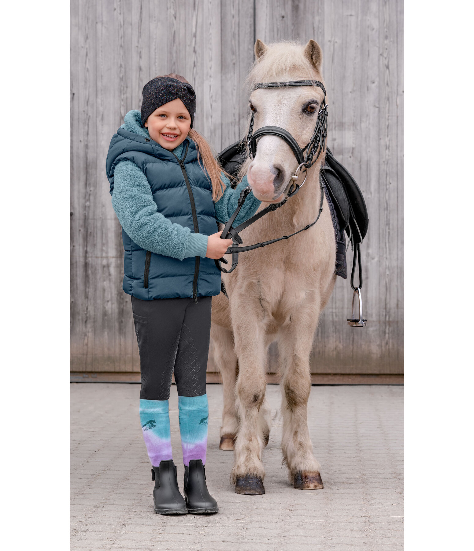 Gilet invernale trapuntato per bambini Cassi