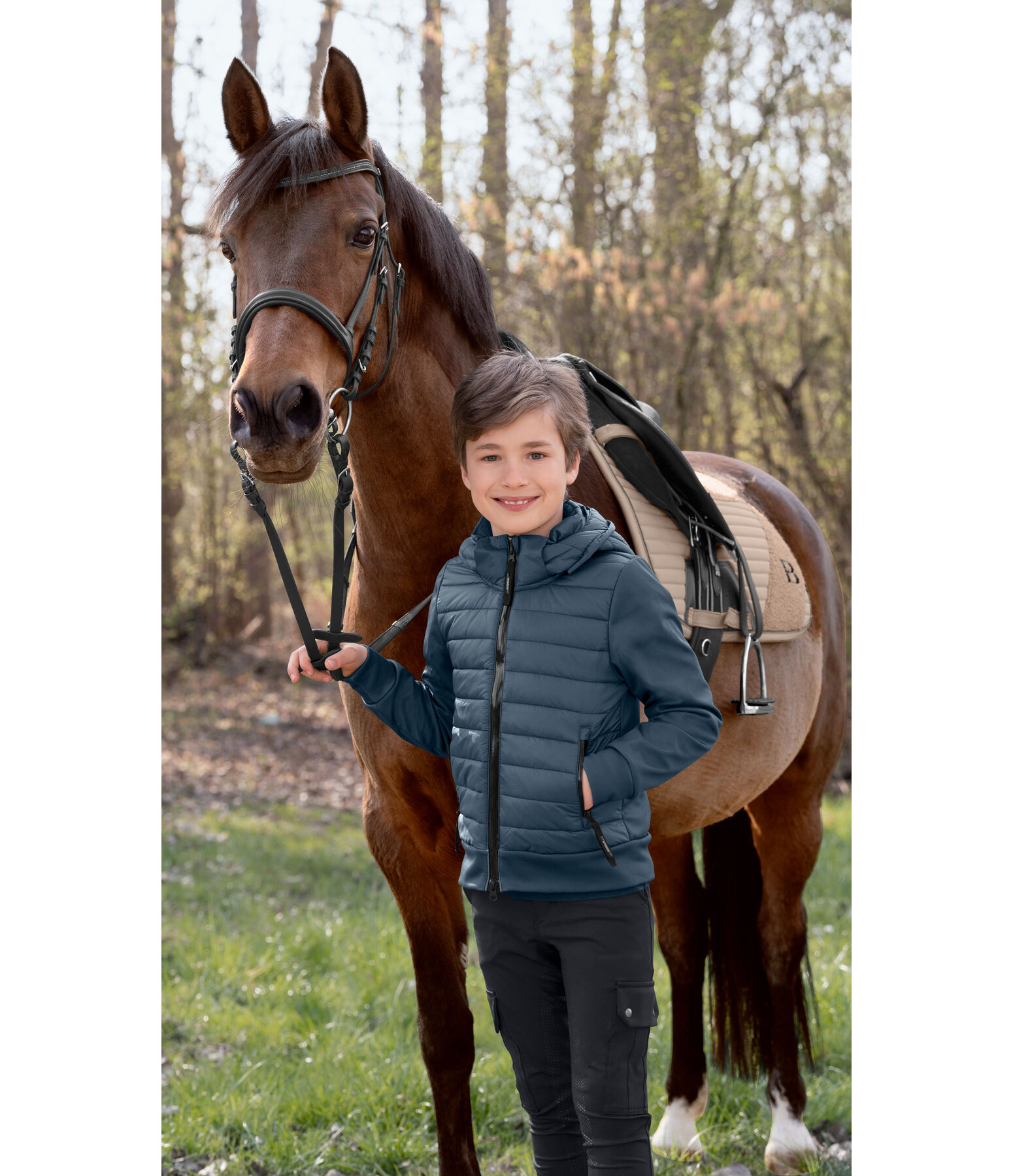 Giacca combinata softshell per bambini Nika II