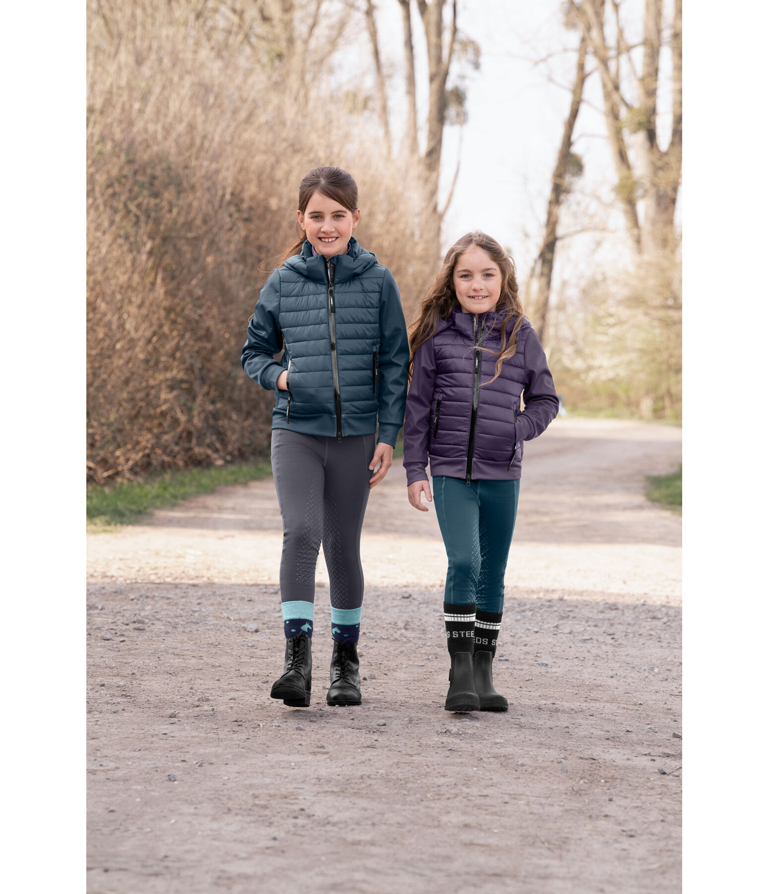 Giacca combinata softshell per bambini Nika II