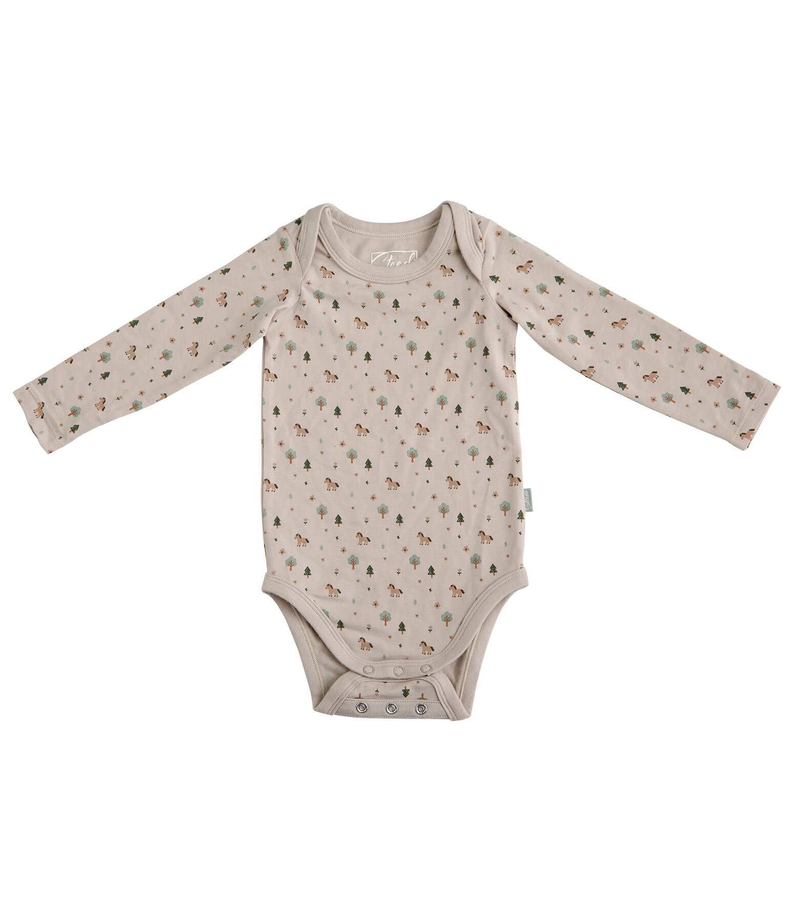 Set body a maniche lunghe per neonati Daisy, 2 pz.