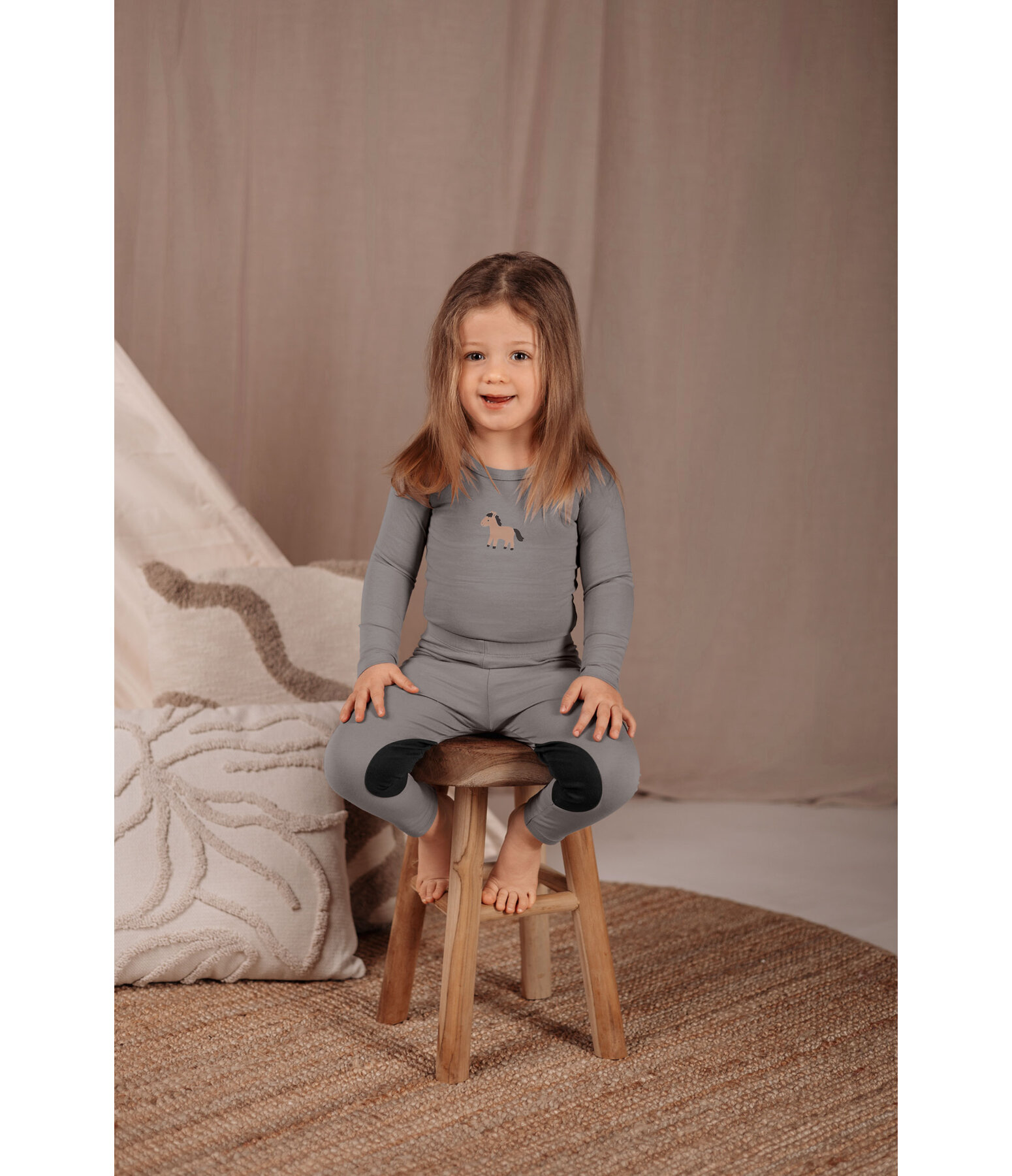 Set body a maniche lunghe per neonati Daisy, 2 pz.