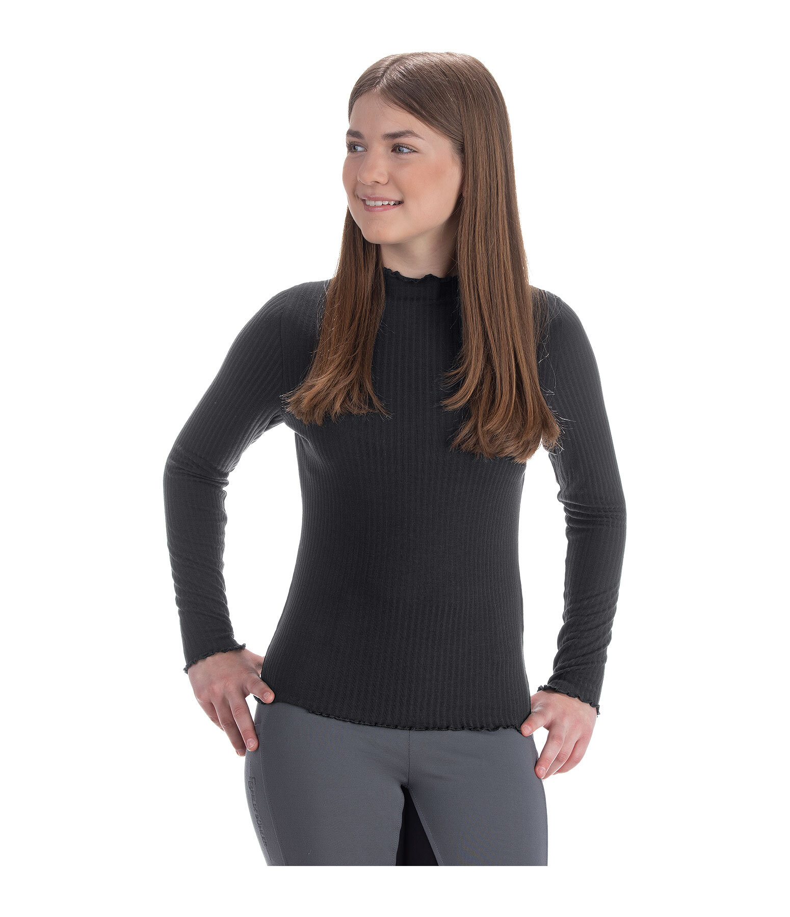 Maglia a maniche lunghe a costine per bambini Rita