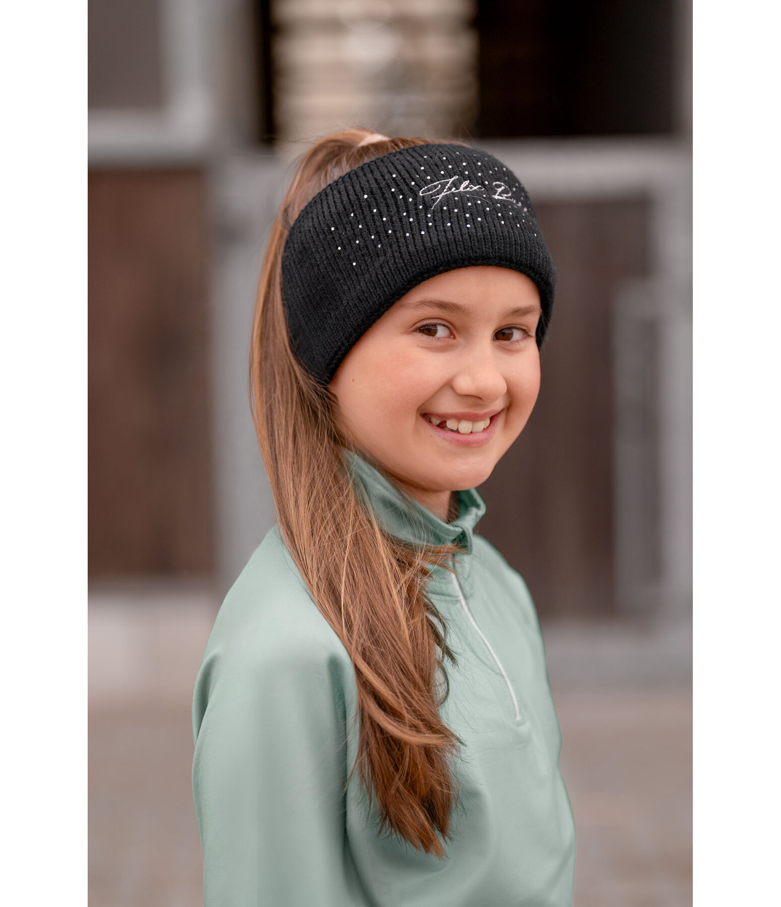 Fascia paraorecchie per bambini Glitter