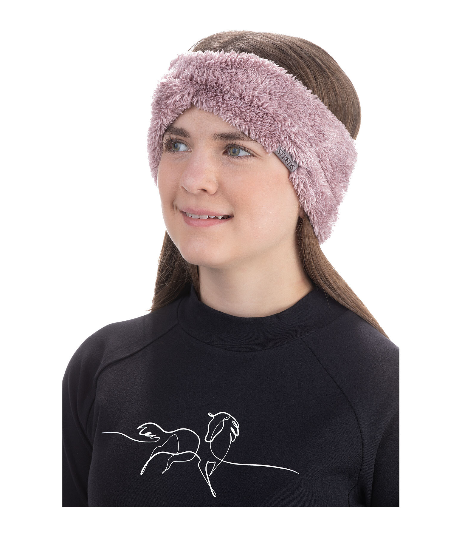 Fascia paraorecchie in pelliccia sintetica per bambini Tally