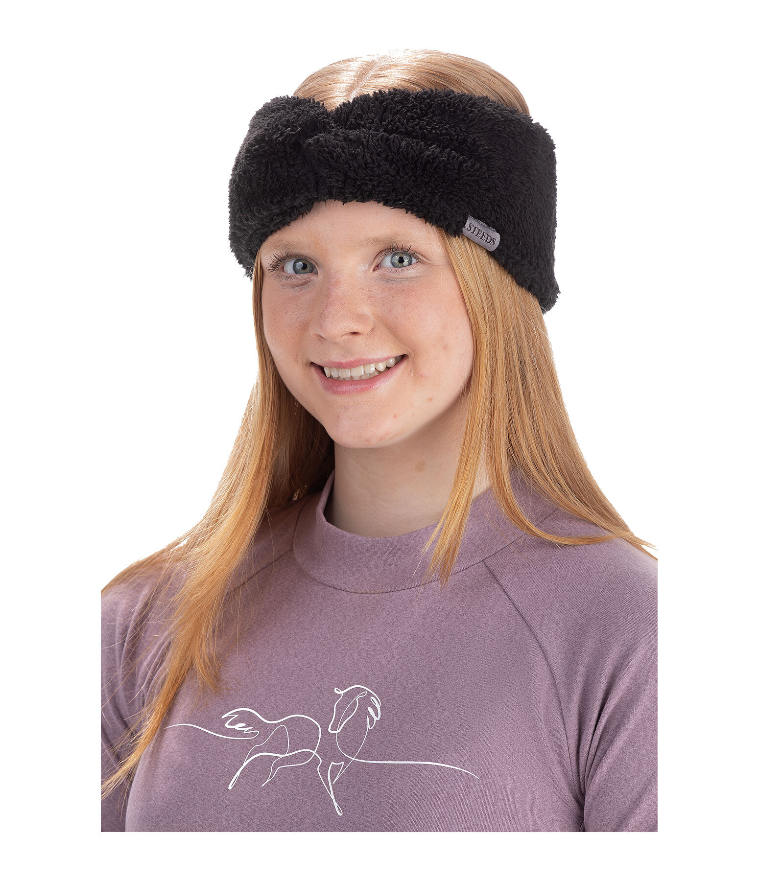 Fascia paraorecchie in pelliccia sintetica per bambini Tally