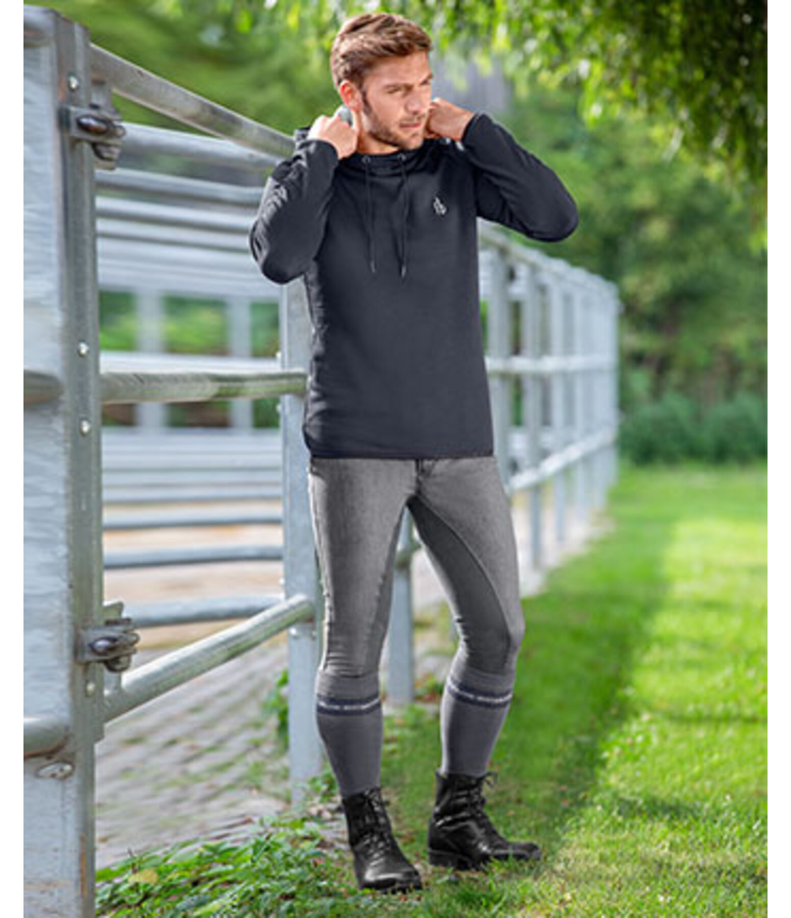 Felpa  Performance Stretch con cappuccio da uomo Madison