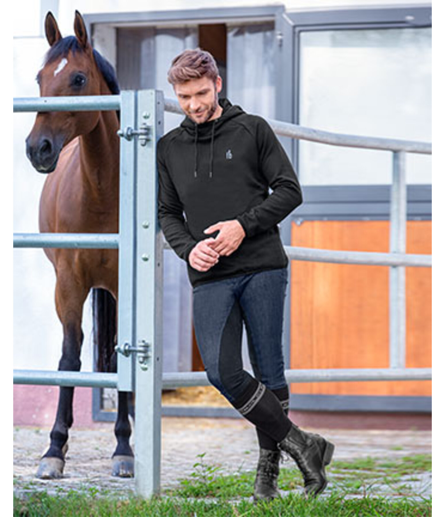 Felpa  Performance stretch con cappuccio da uomo Madison