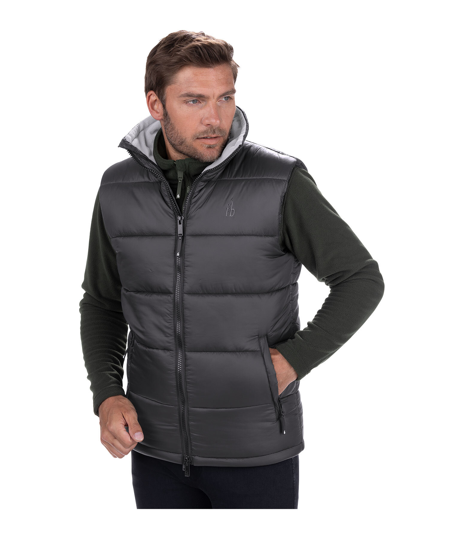 Gilet trapuntato da uomo San Diego