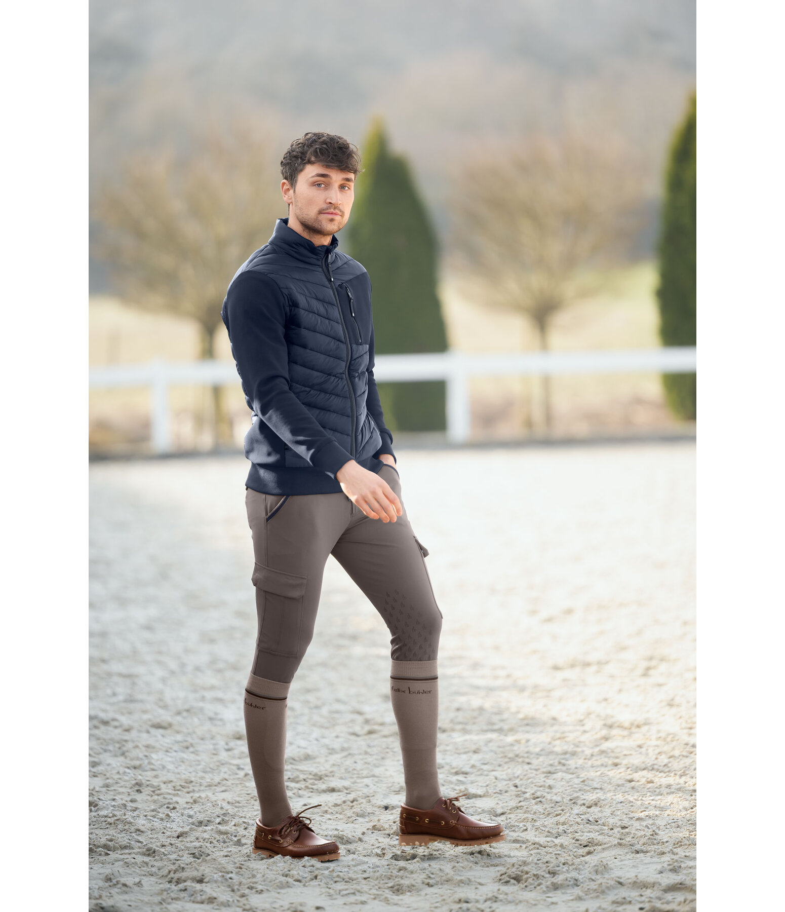Giacca da equitazione combinata da uomo Porto