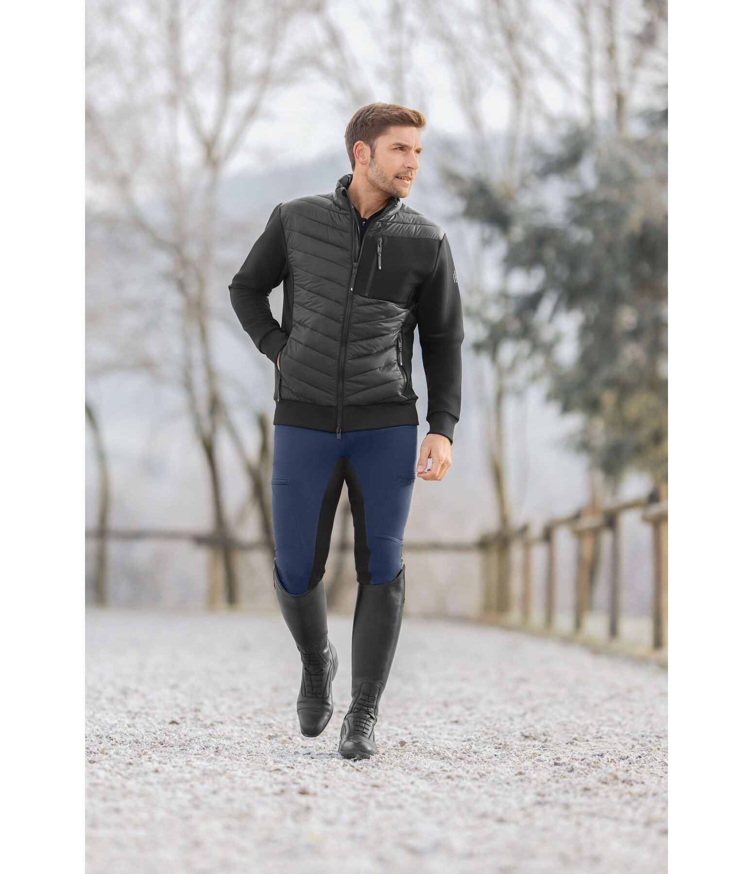 Giacca da equitazione combinata da uomo Porto