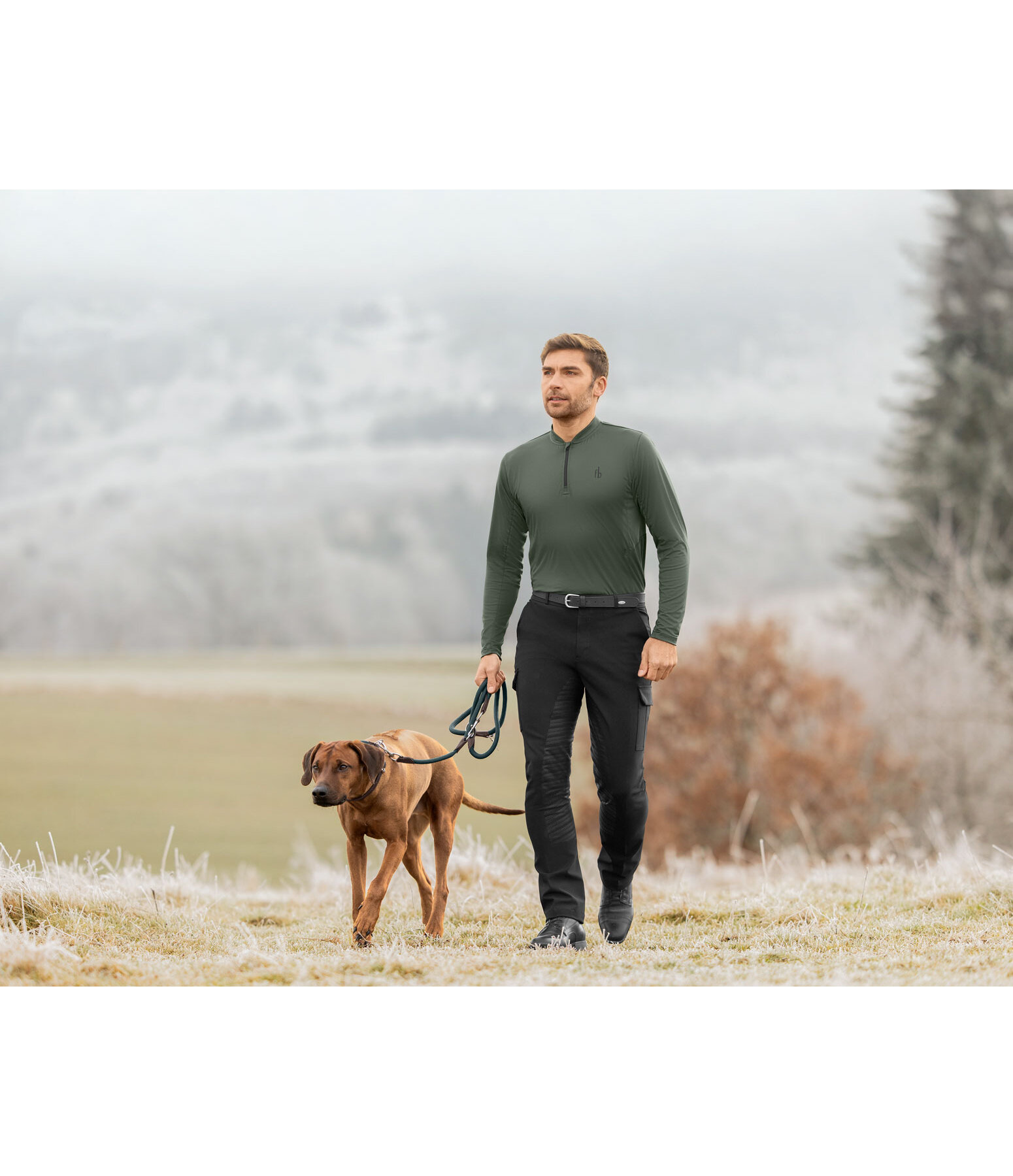 Maglia funzionale a maniche lunghe da uomo Rom