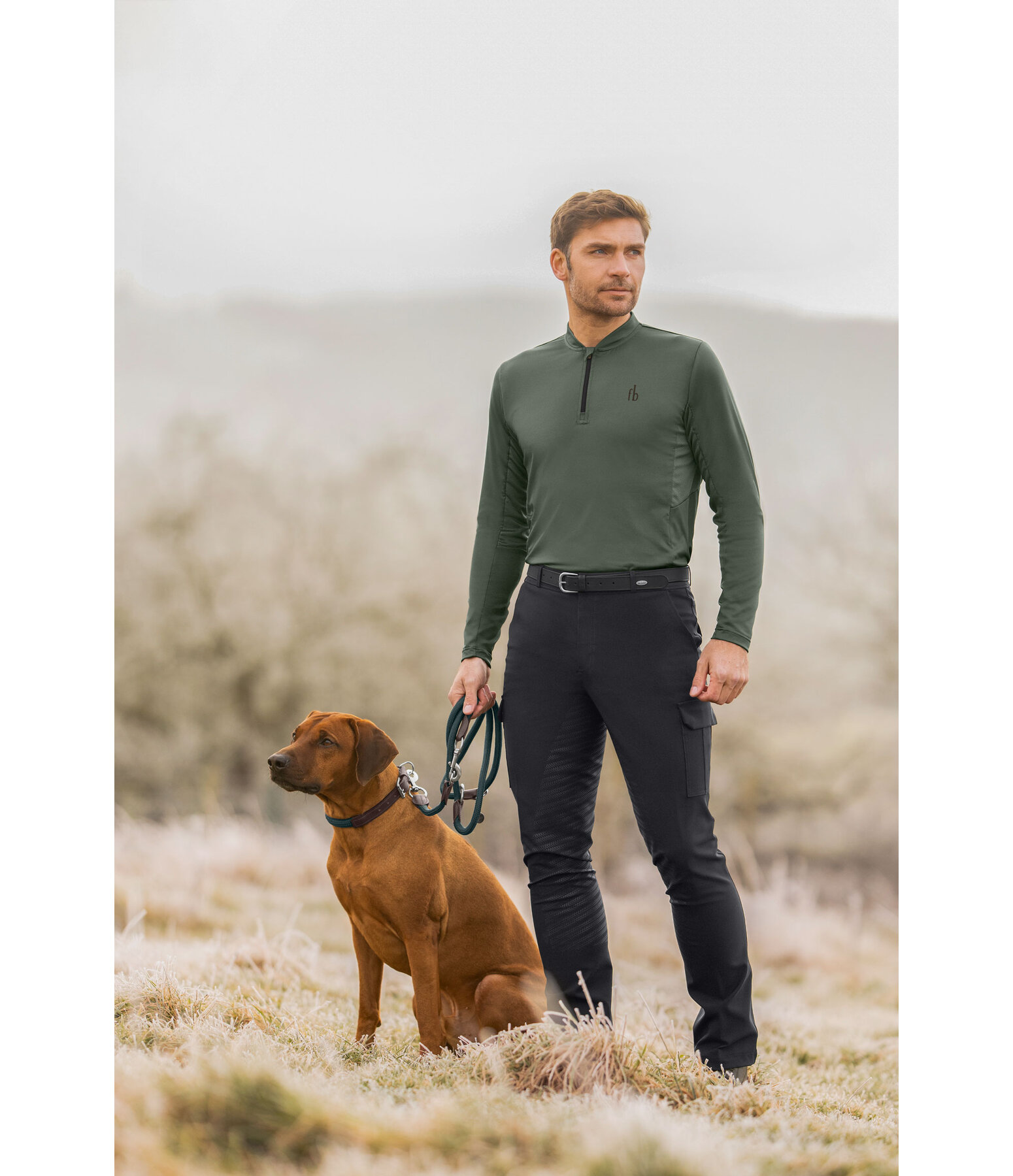 Maglia funzionale a maniche lunghe da uomo Rom