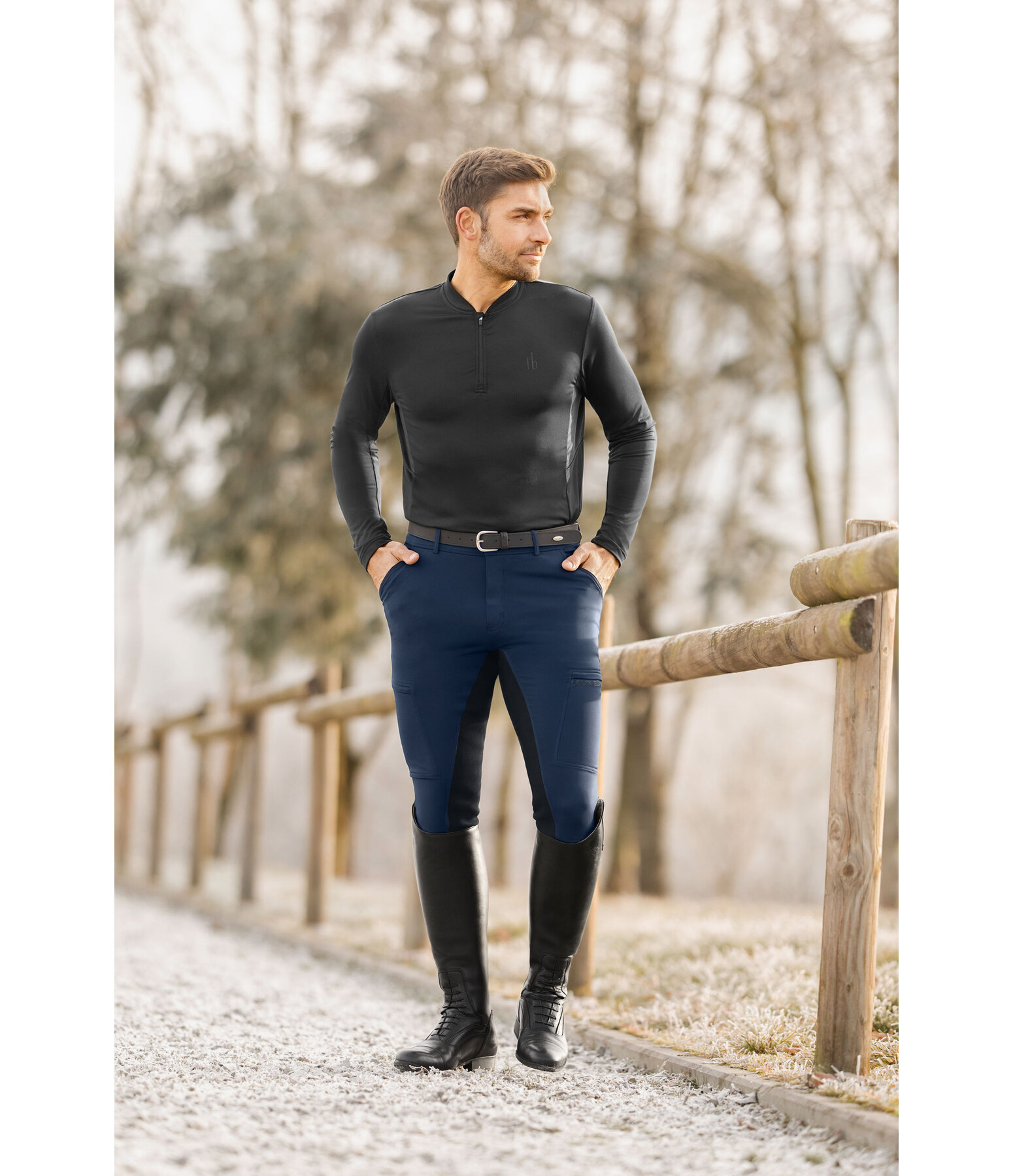 Maglia funzionale a maniche lunghe da uomo Rom
