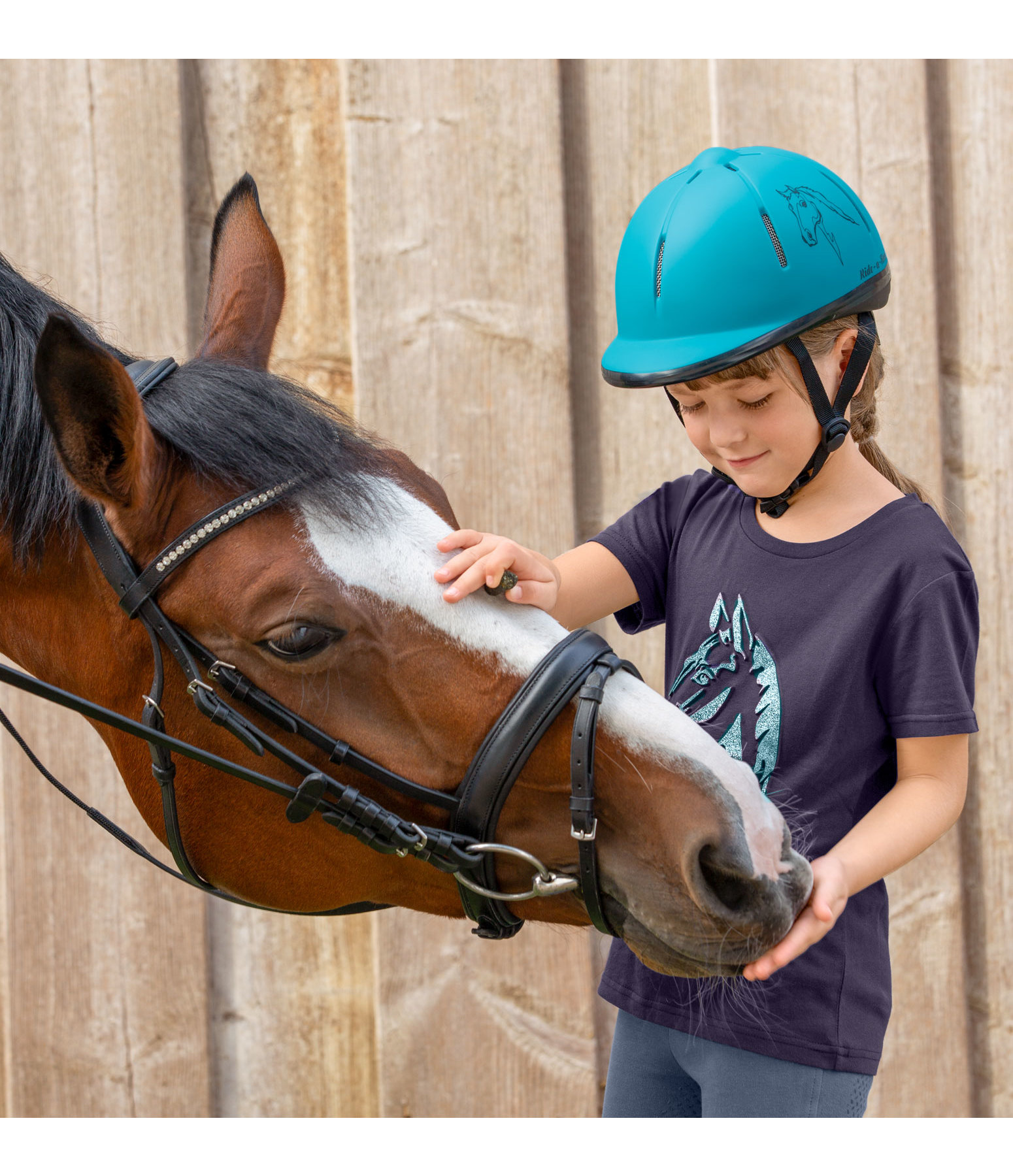 Casco da equitazione per bambini Start Lovely Horse