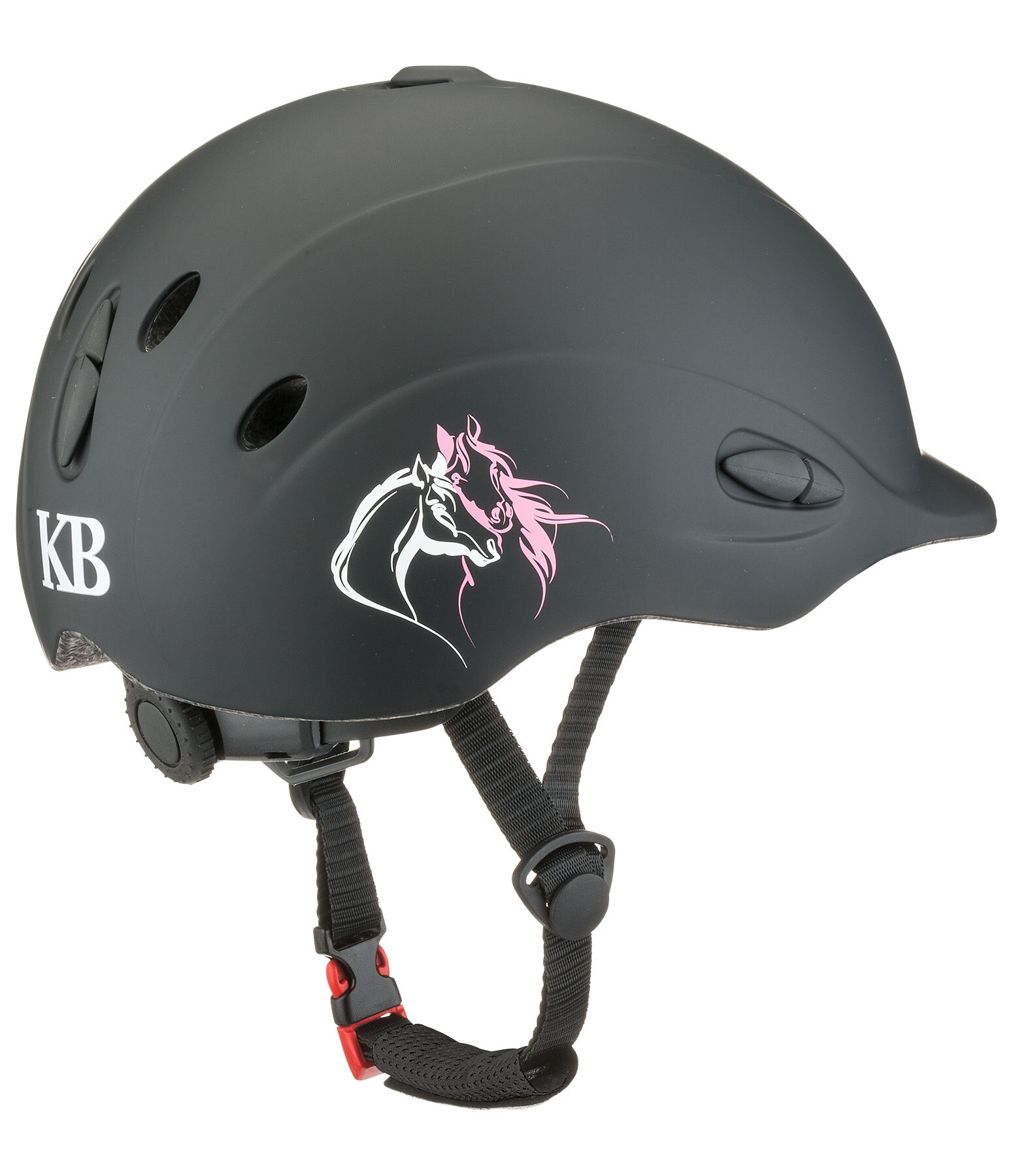 Casco da equitazione per bambini Sunny matt Horse Love