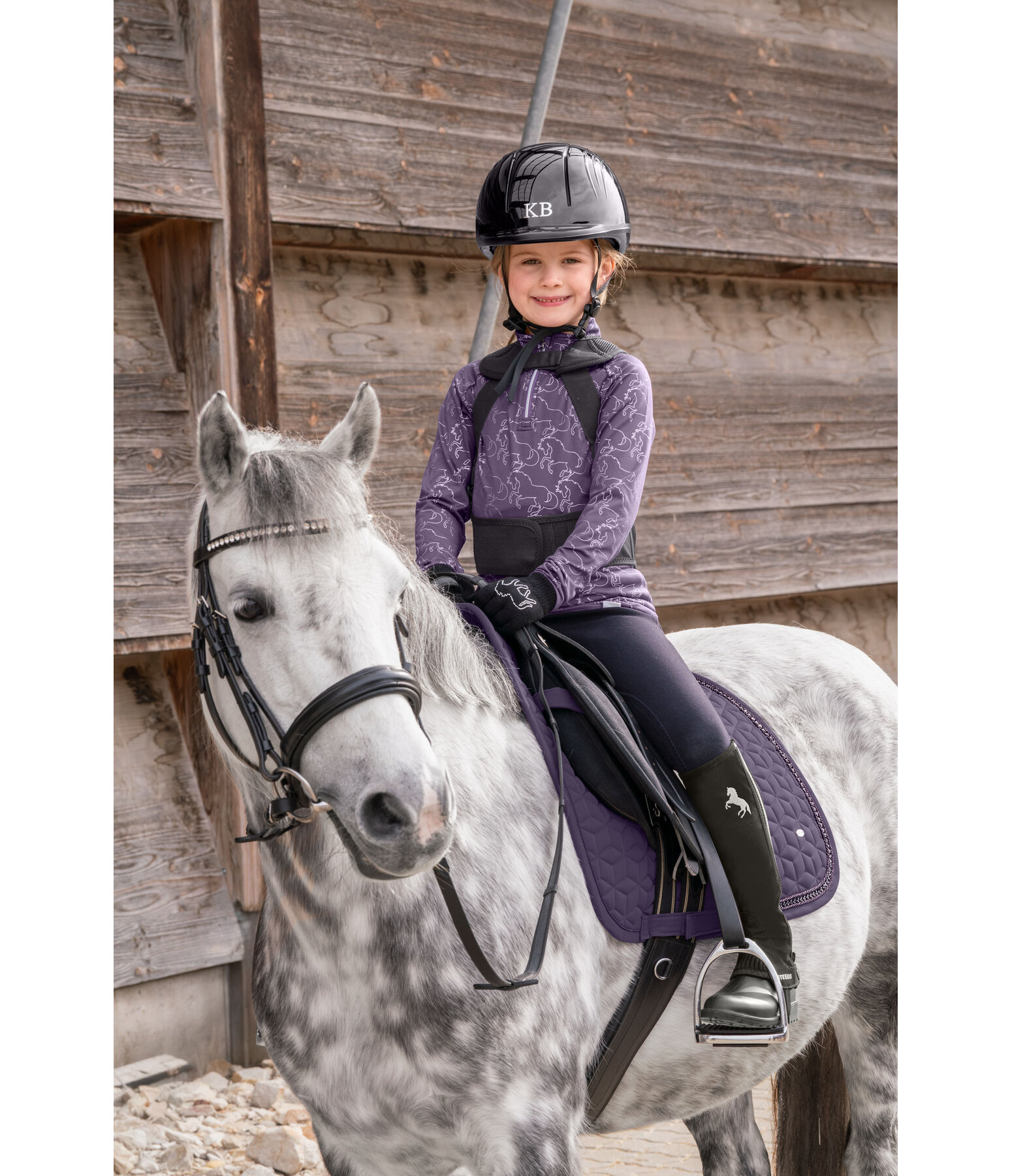 Casco da equitazione Sunny II shiny